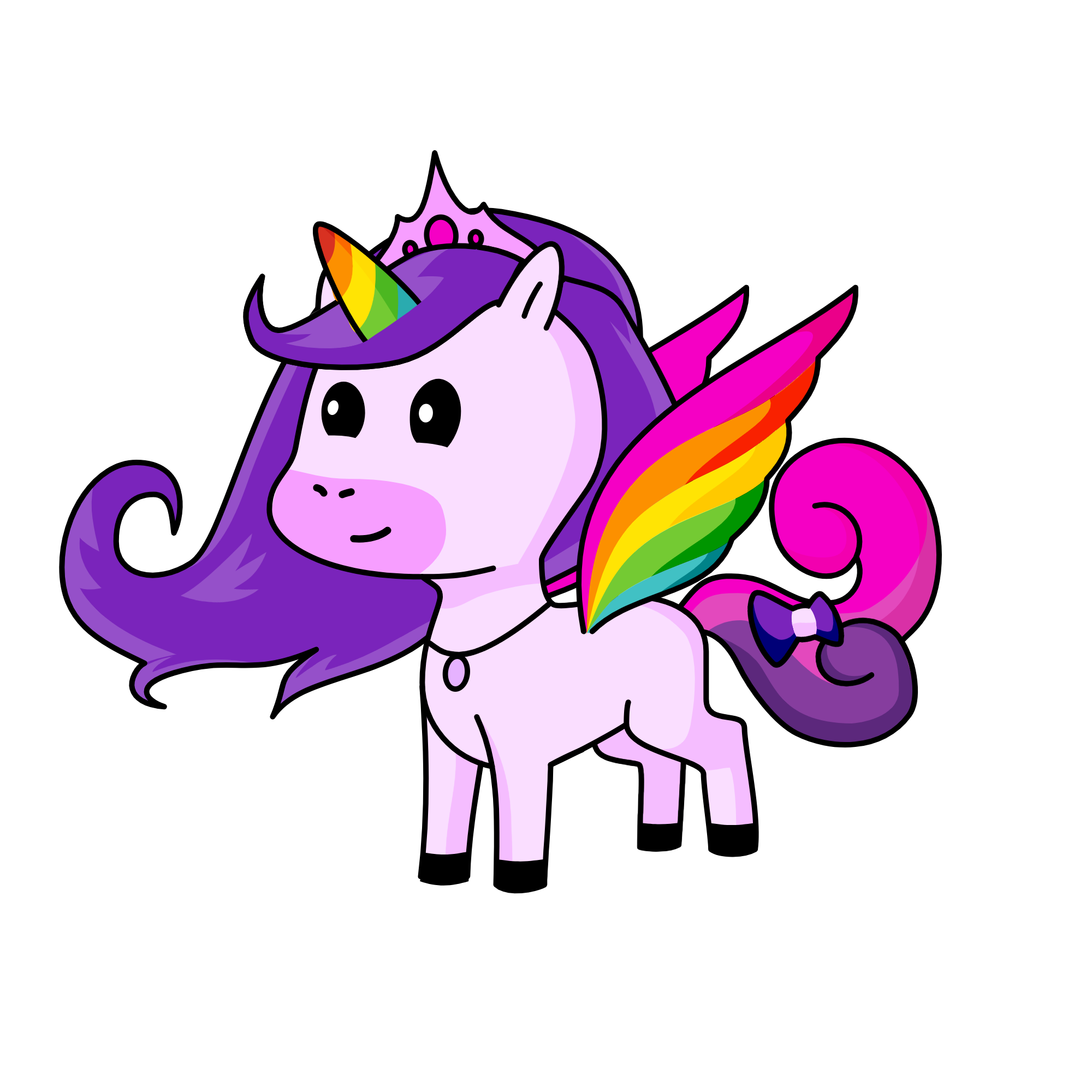 Rainbowdrift, the unicorn