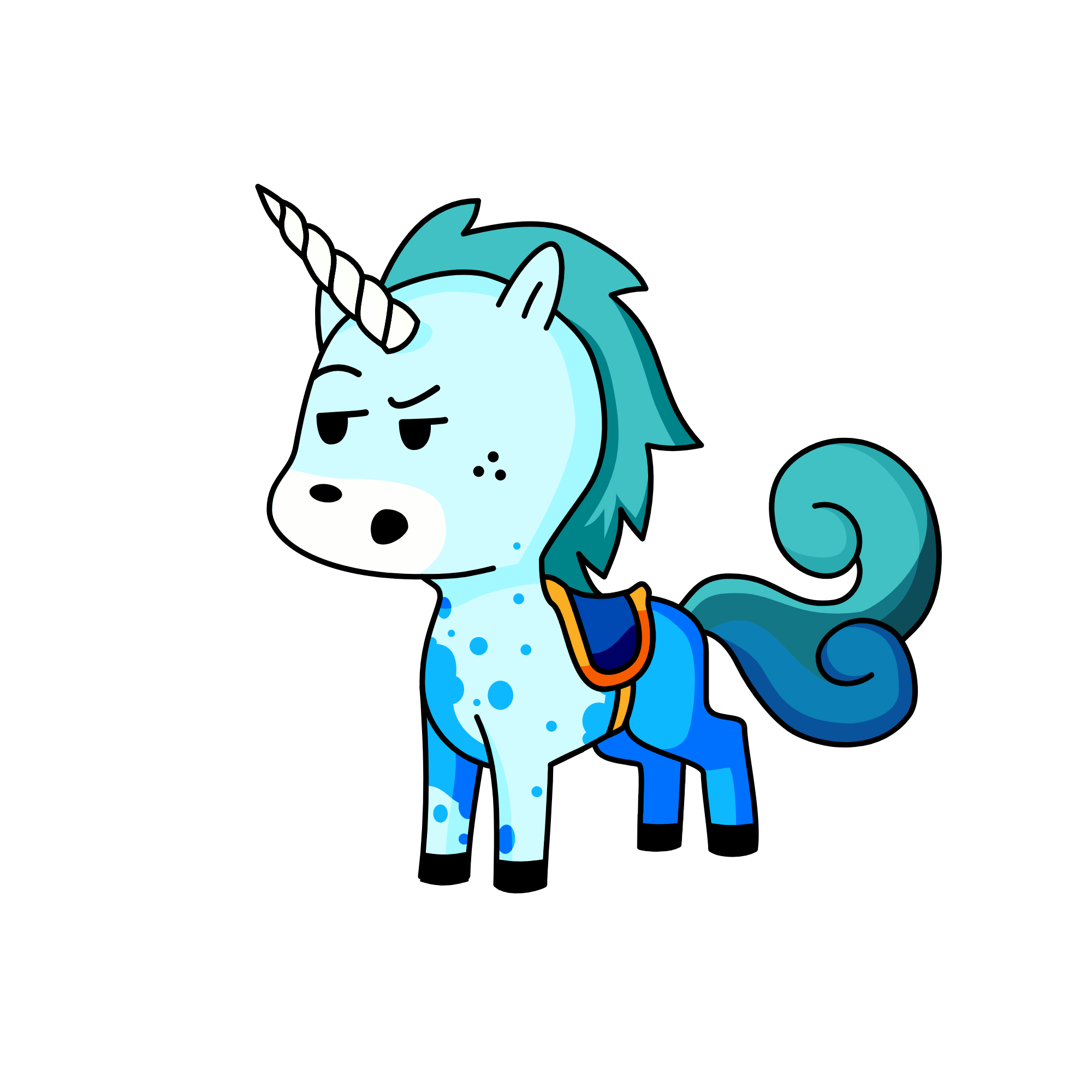 water thingy idk, the unicorn