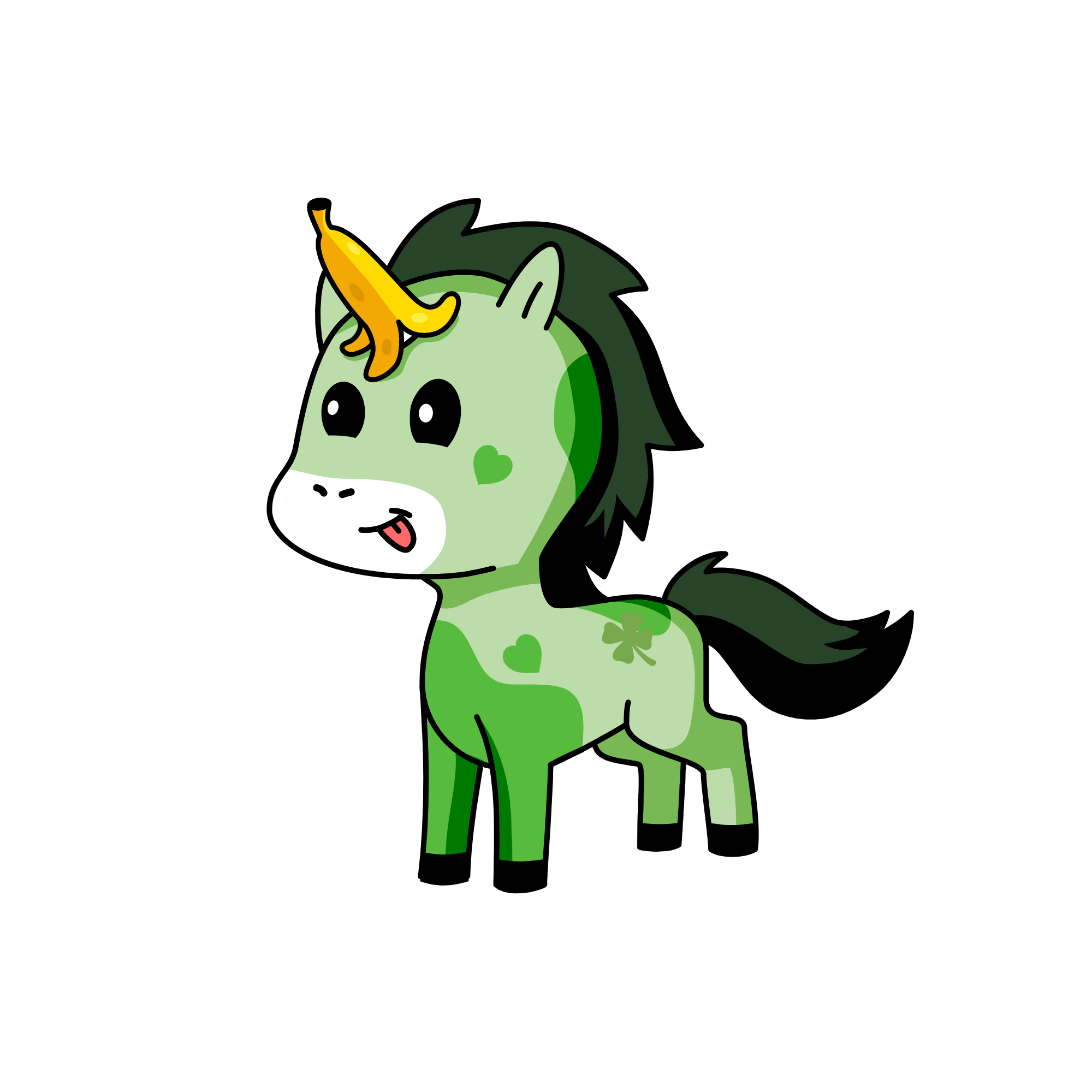 something that u had to throw in the trash, the unicorn