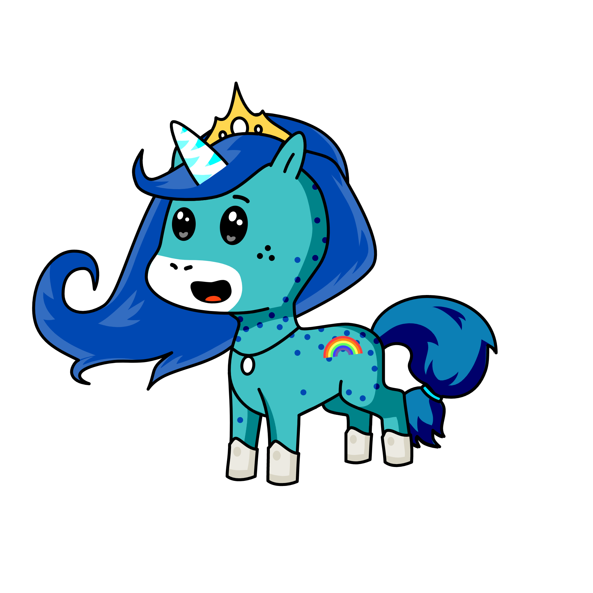 princess rainy, the unicorn
