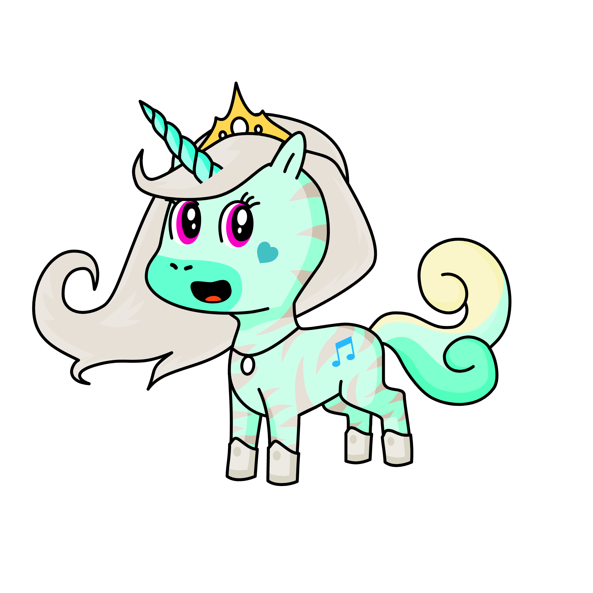 Princess Miya, the unicorn