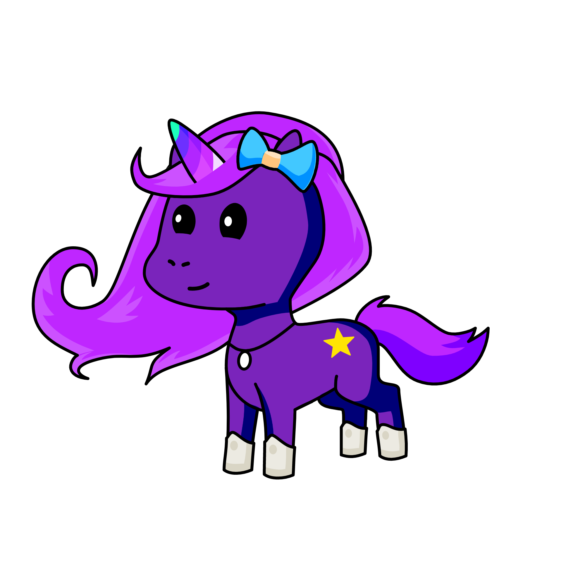 Midnight , the unicorn