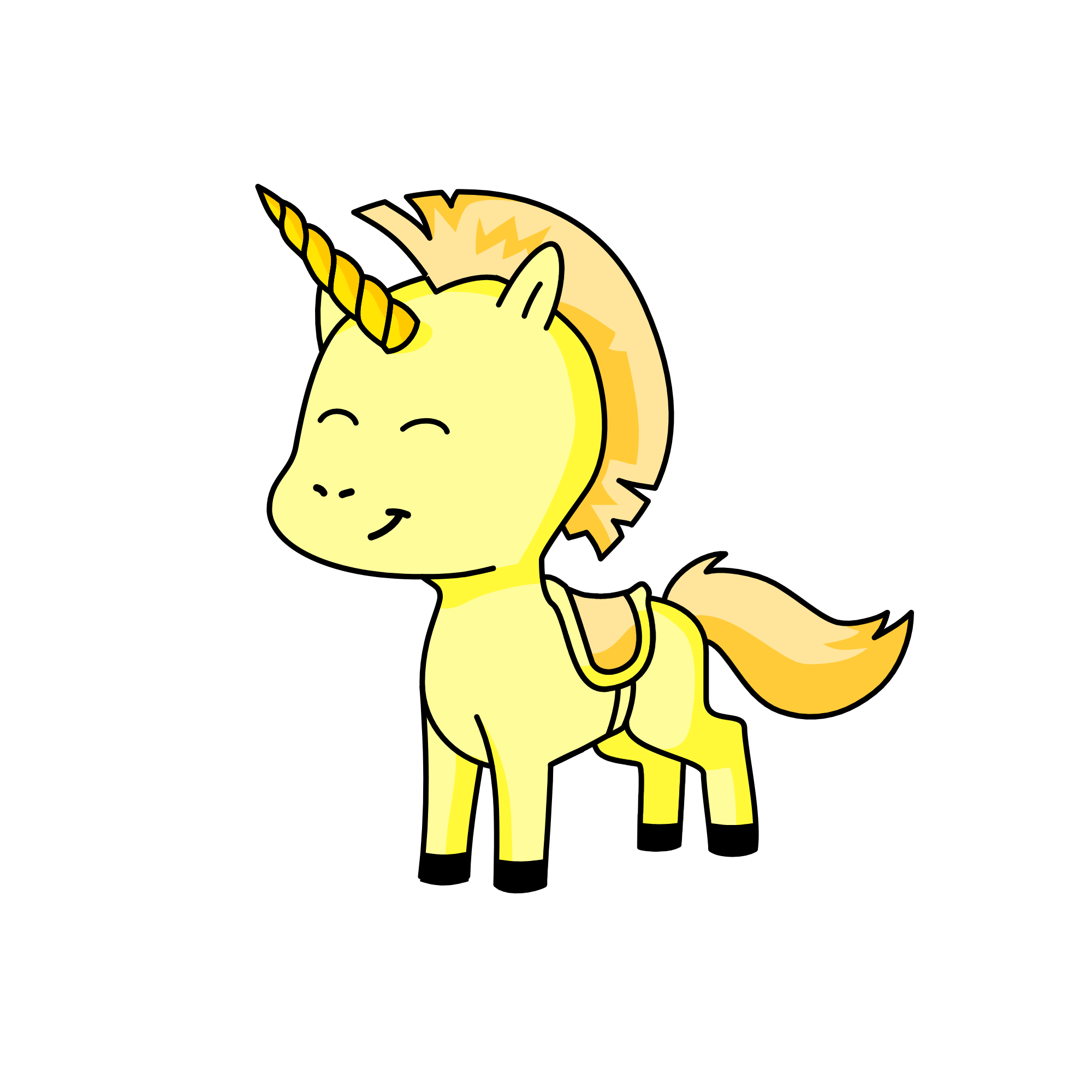 The Royal Steed, the unicorn