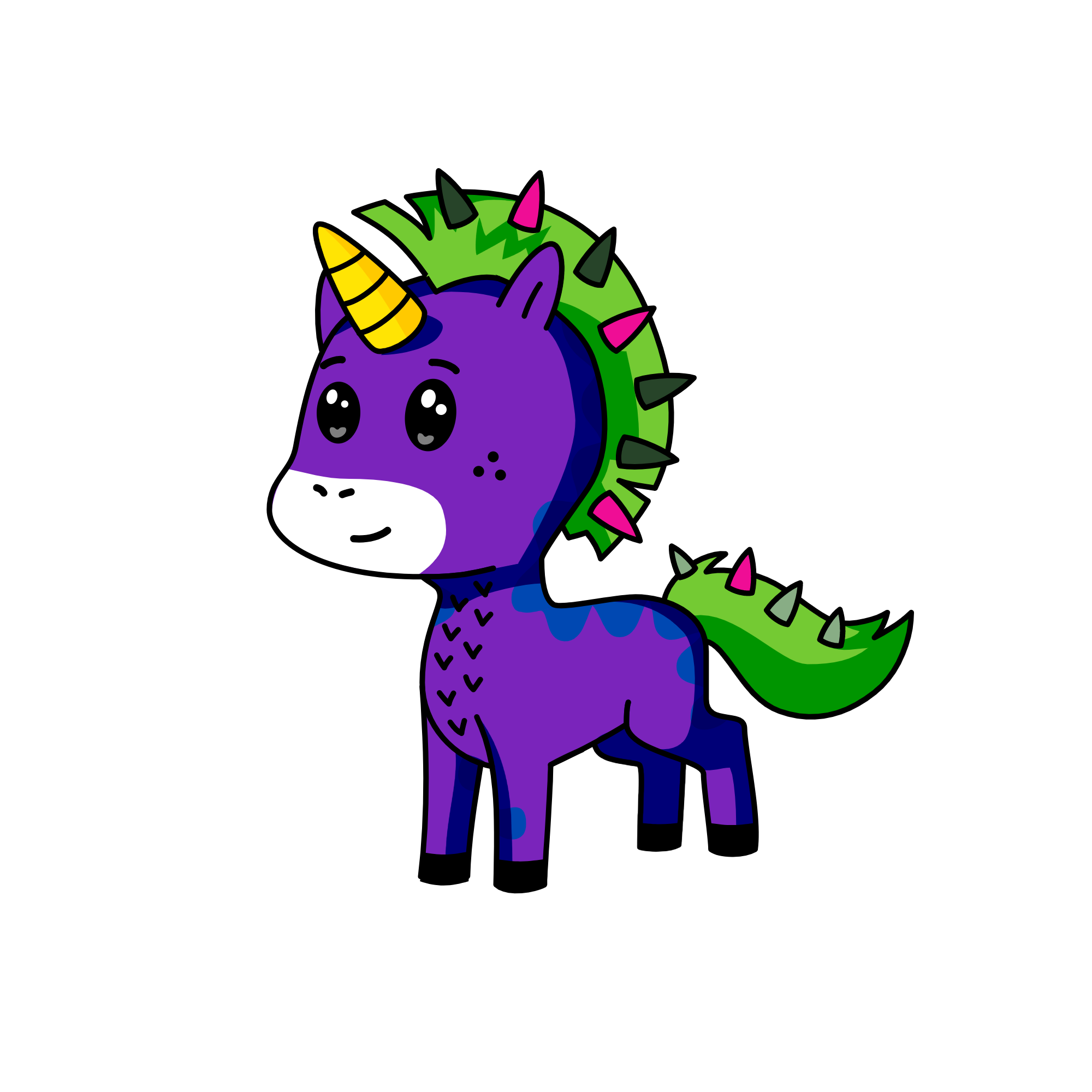 spike, the unicorn