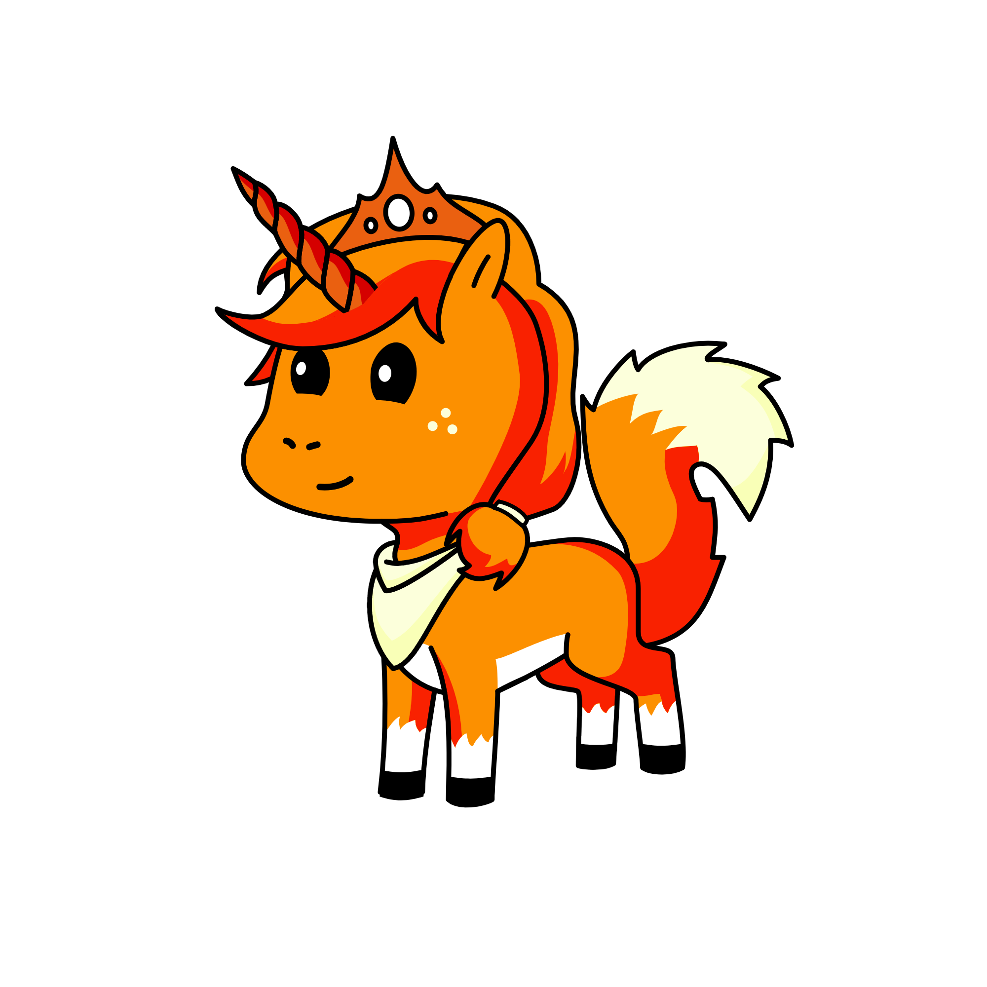 FOXYCORN, the unicorn
