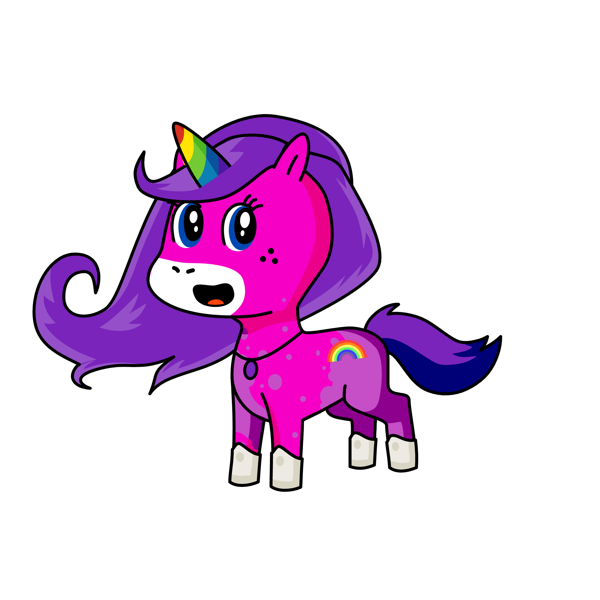 sparkles, the unicorn