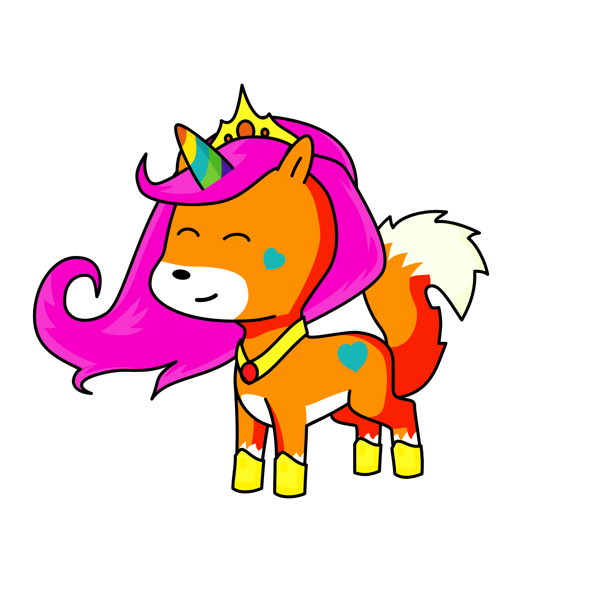 foxy, the unicorn