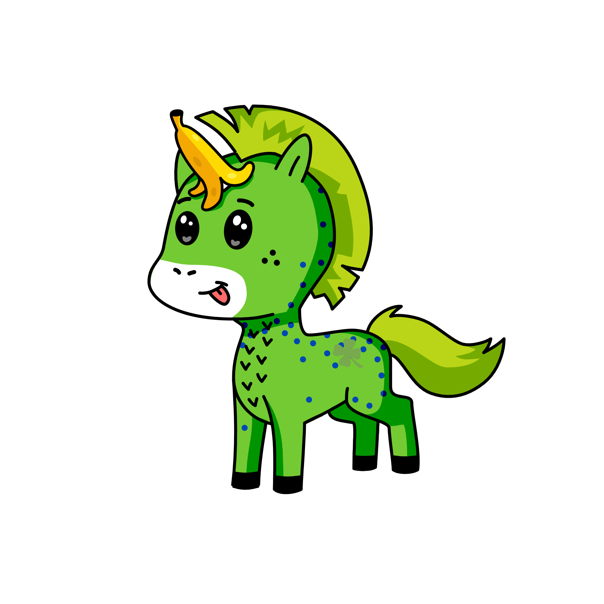 the dumpster unicorn, the unicorn