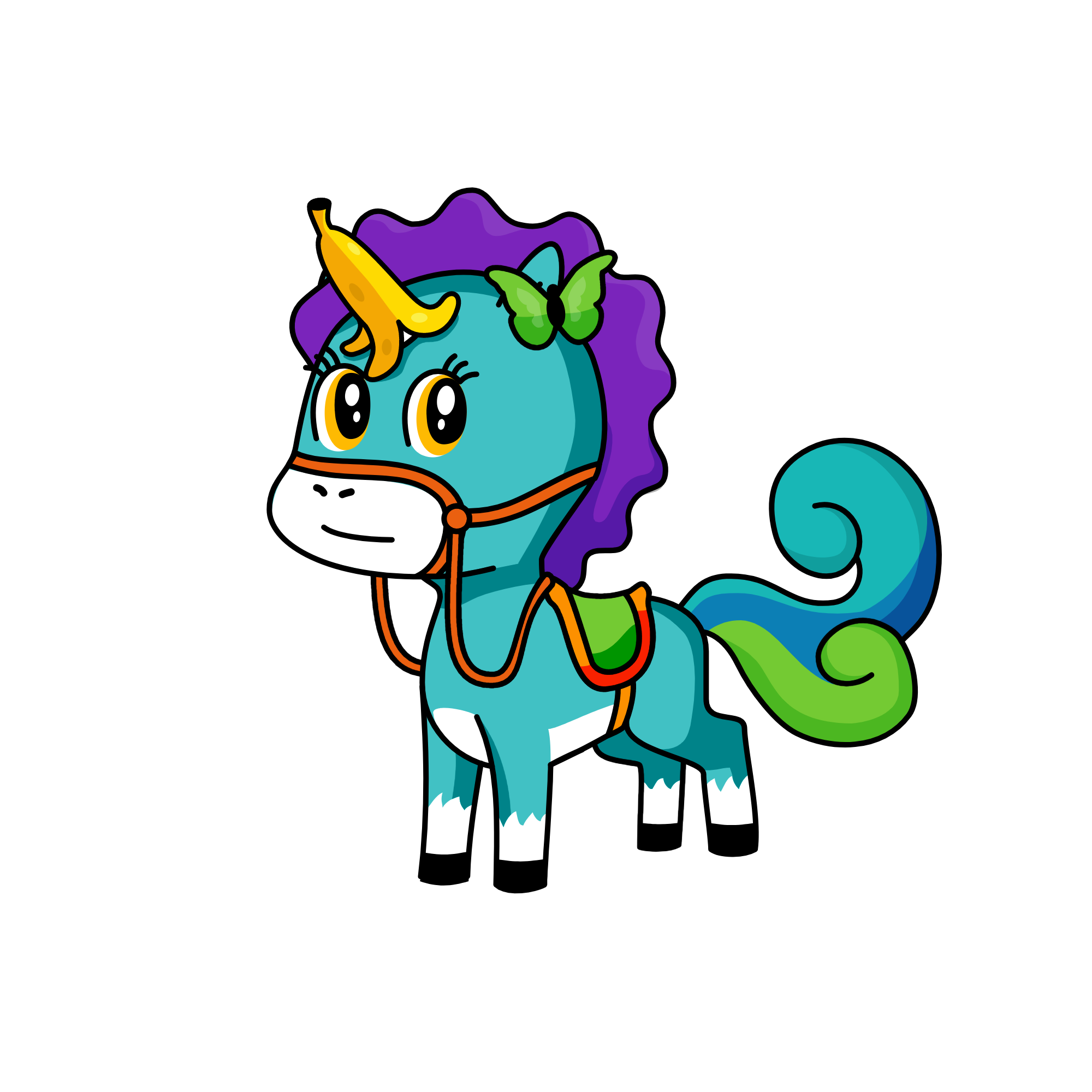 lory, the unicorn
