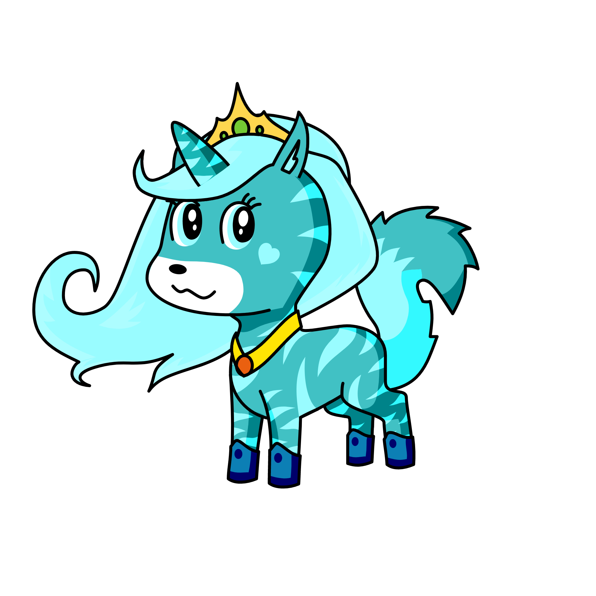 winter, queen of winter, the unicorn