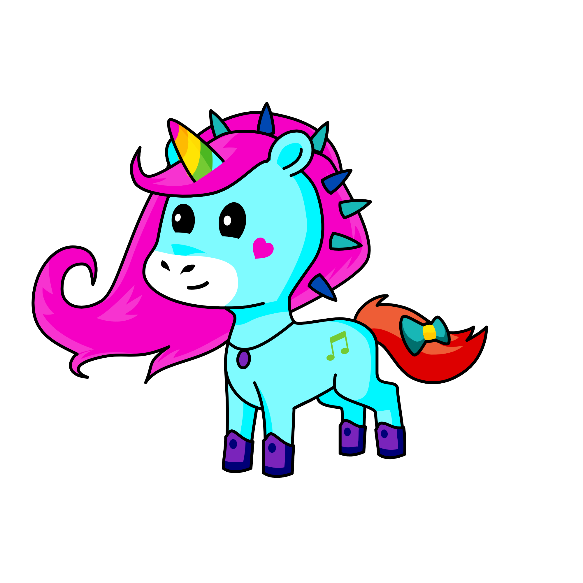 Pacifica, the unicorn