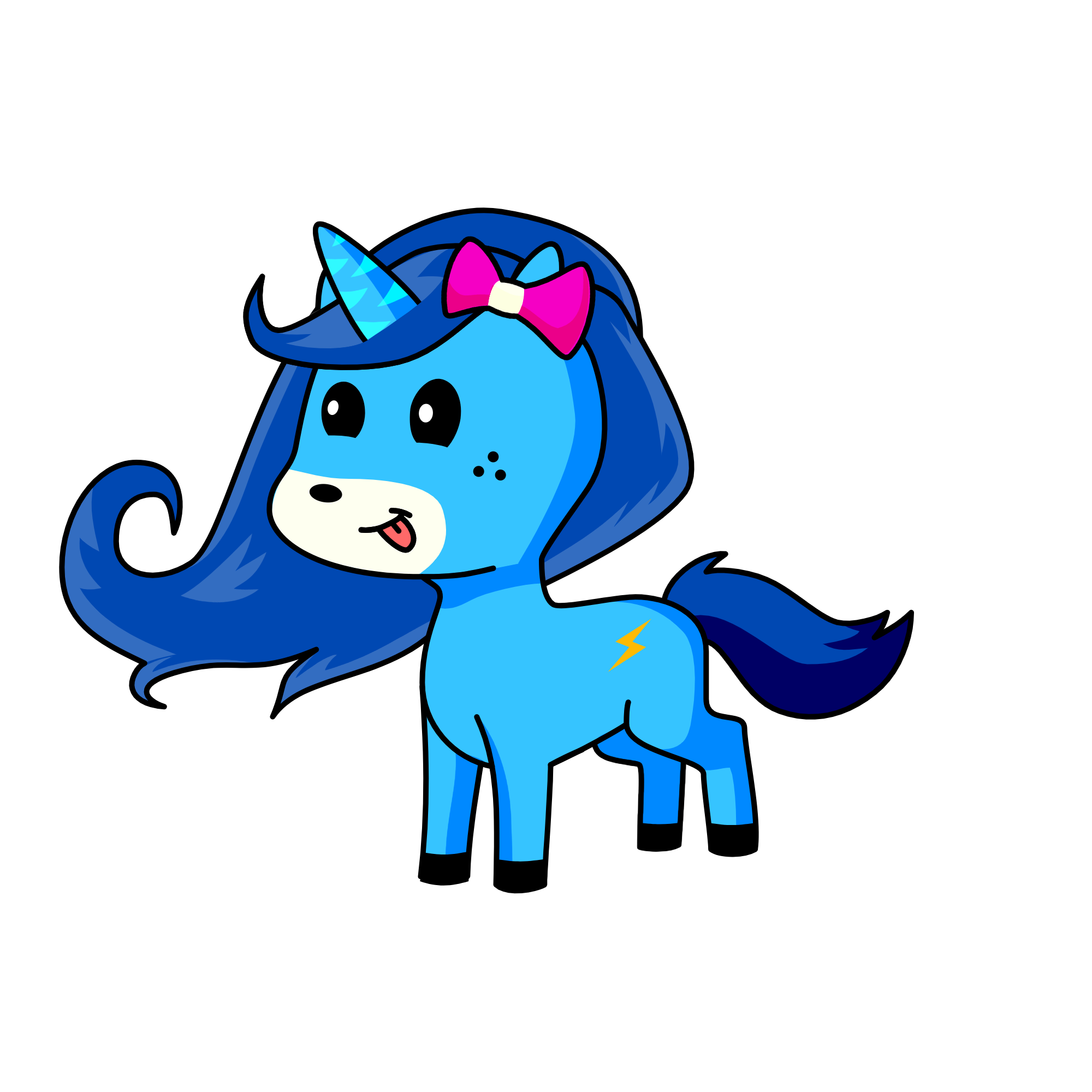 Sea Horse, the unicorn