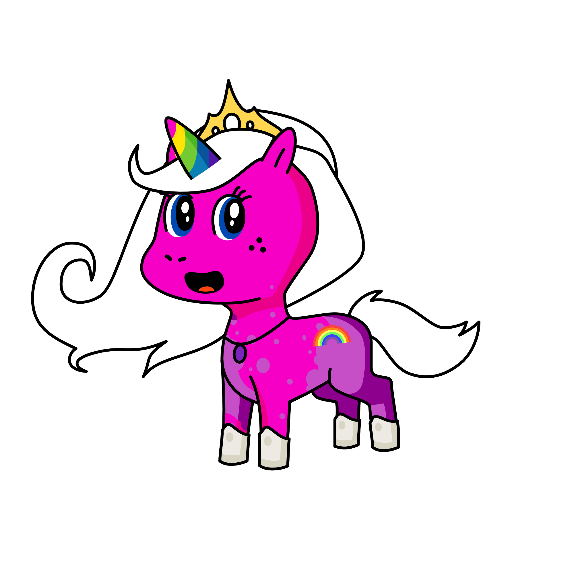 princess pinky, the unicorn