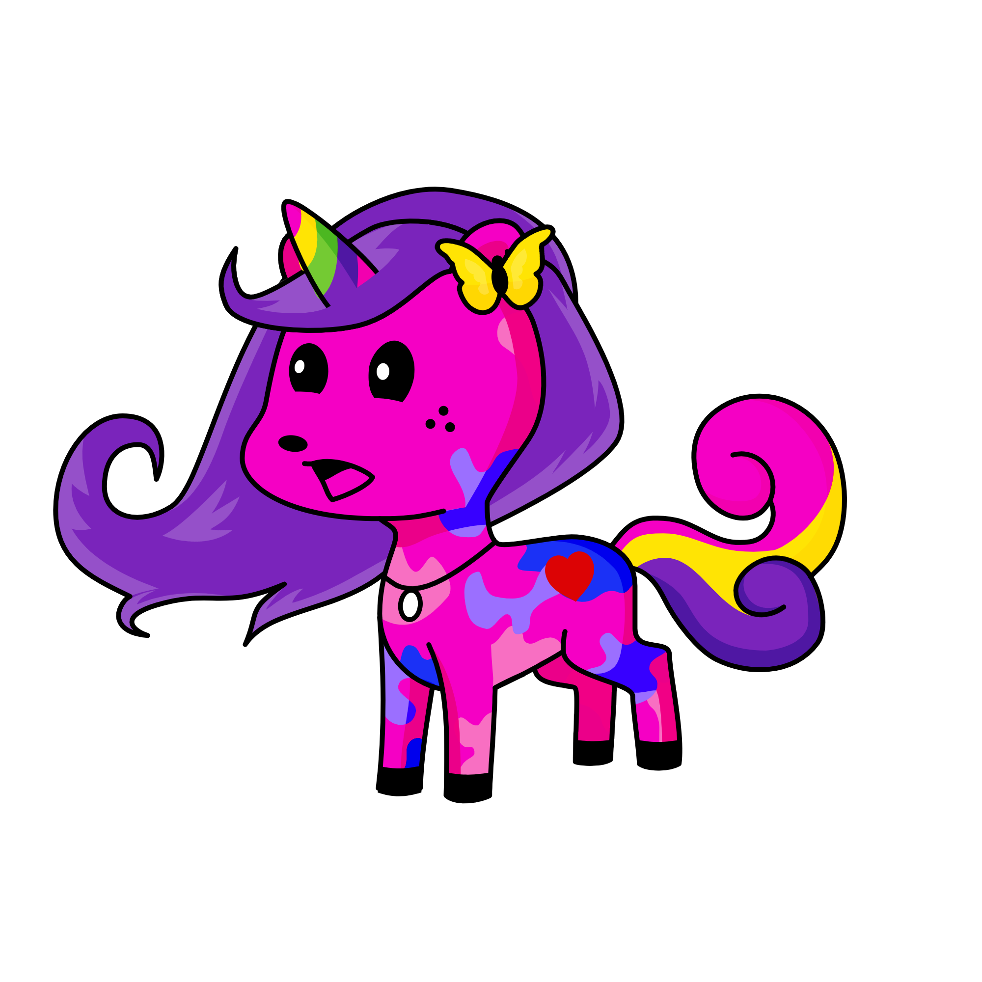 bella, the unicorn
