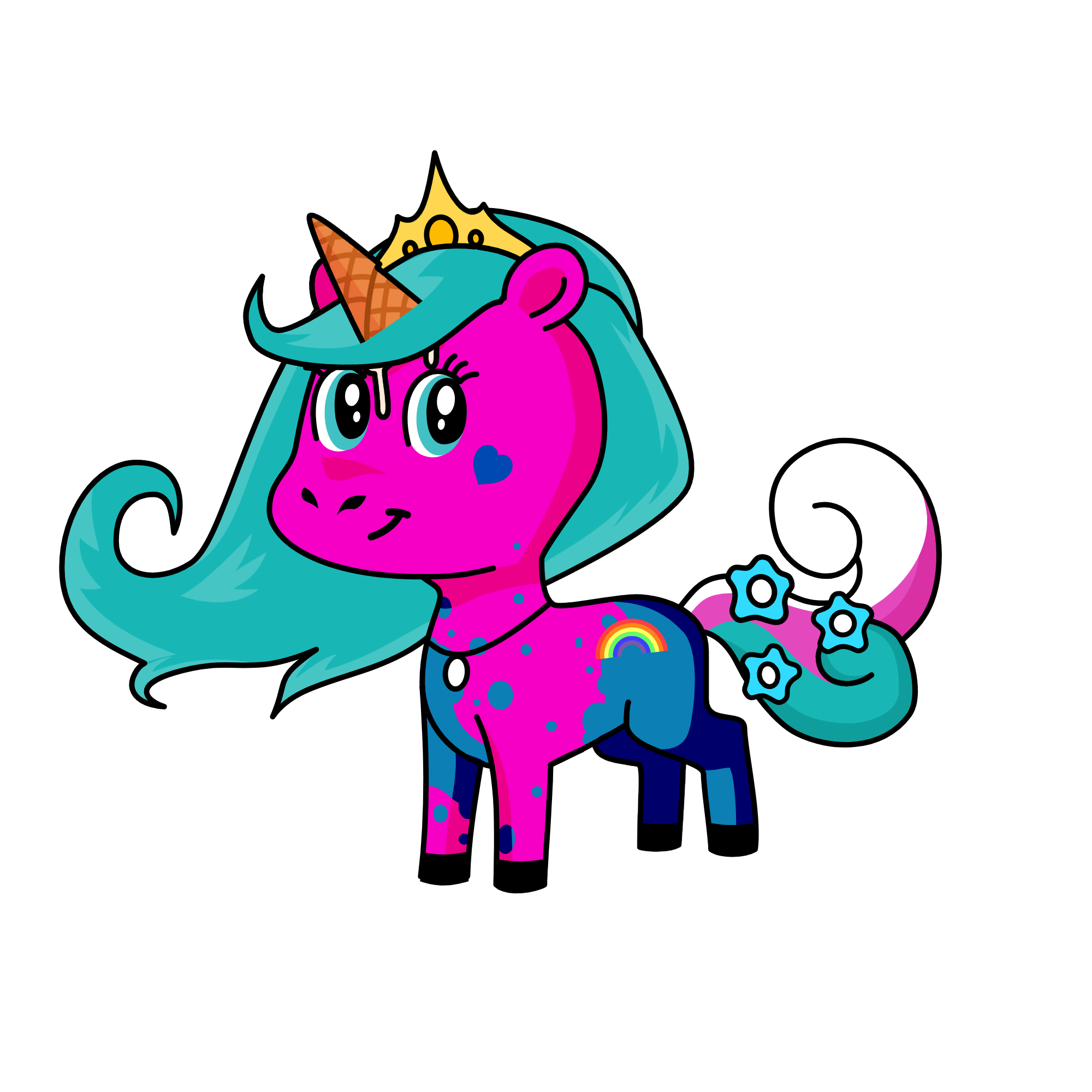 Evie, the unicorn