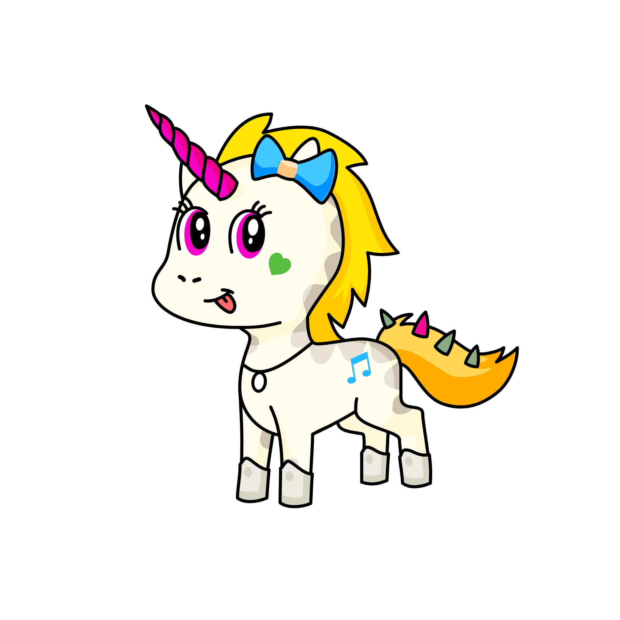 amani love, the unicorn