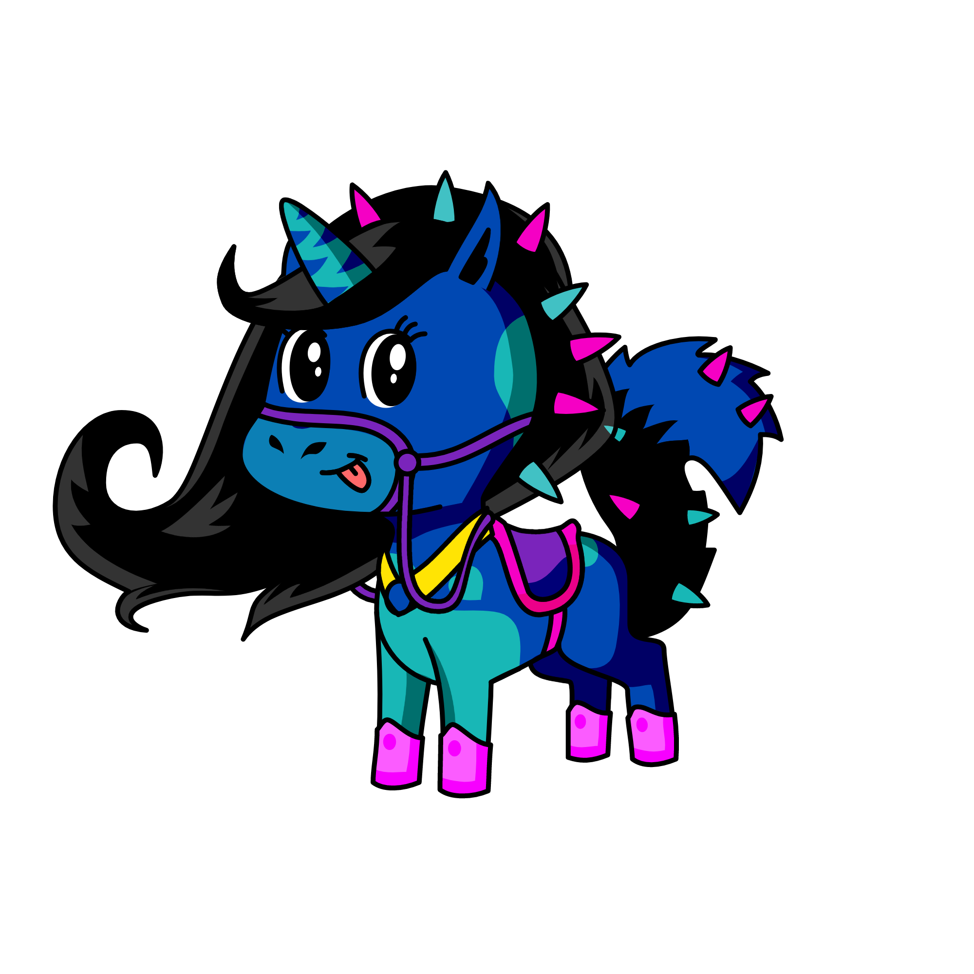 Dusk, the unicorn