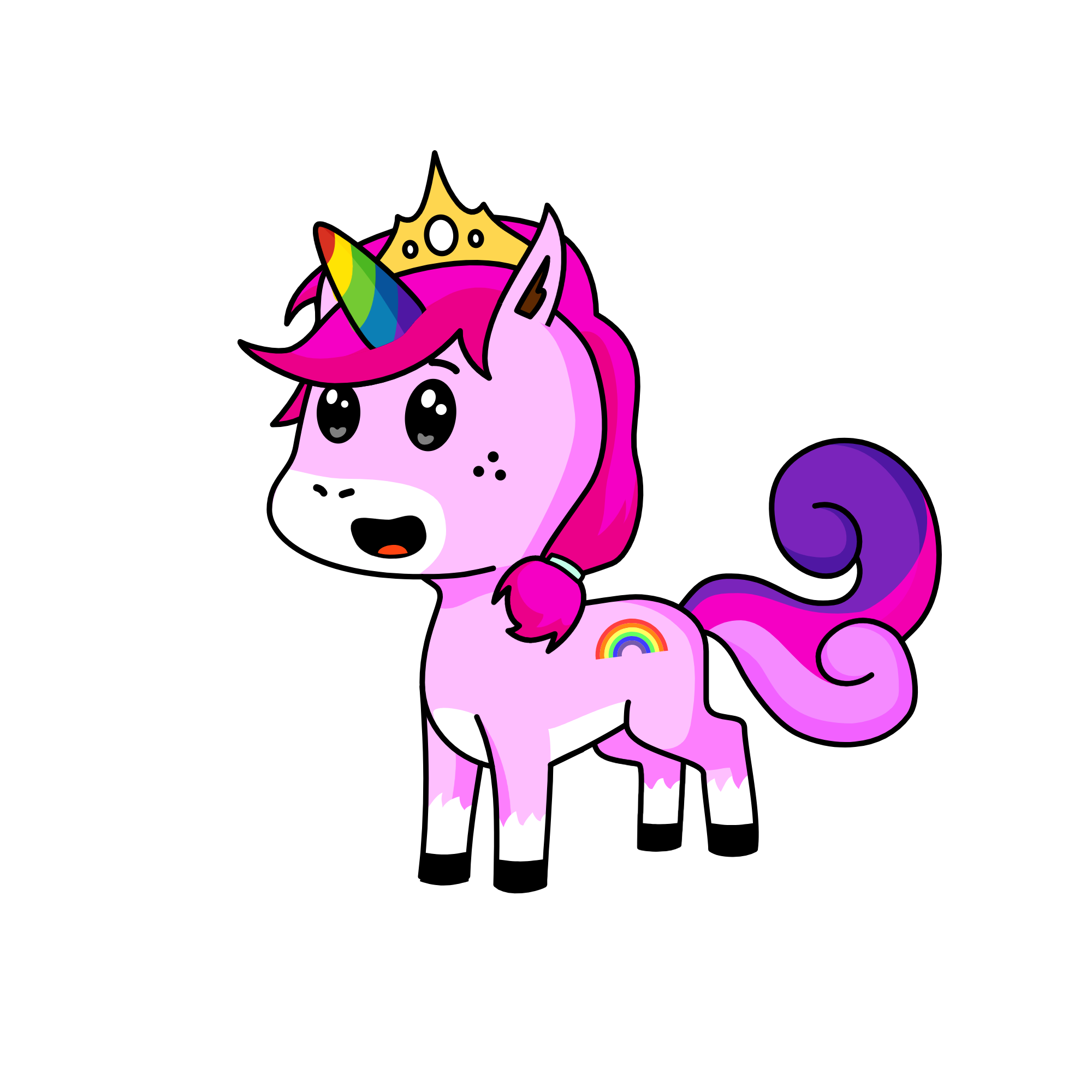 Candycorn, the unicorn