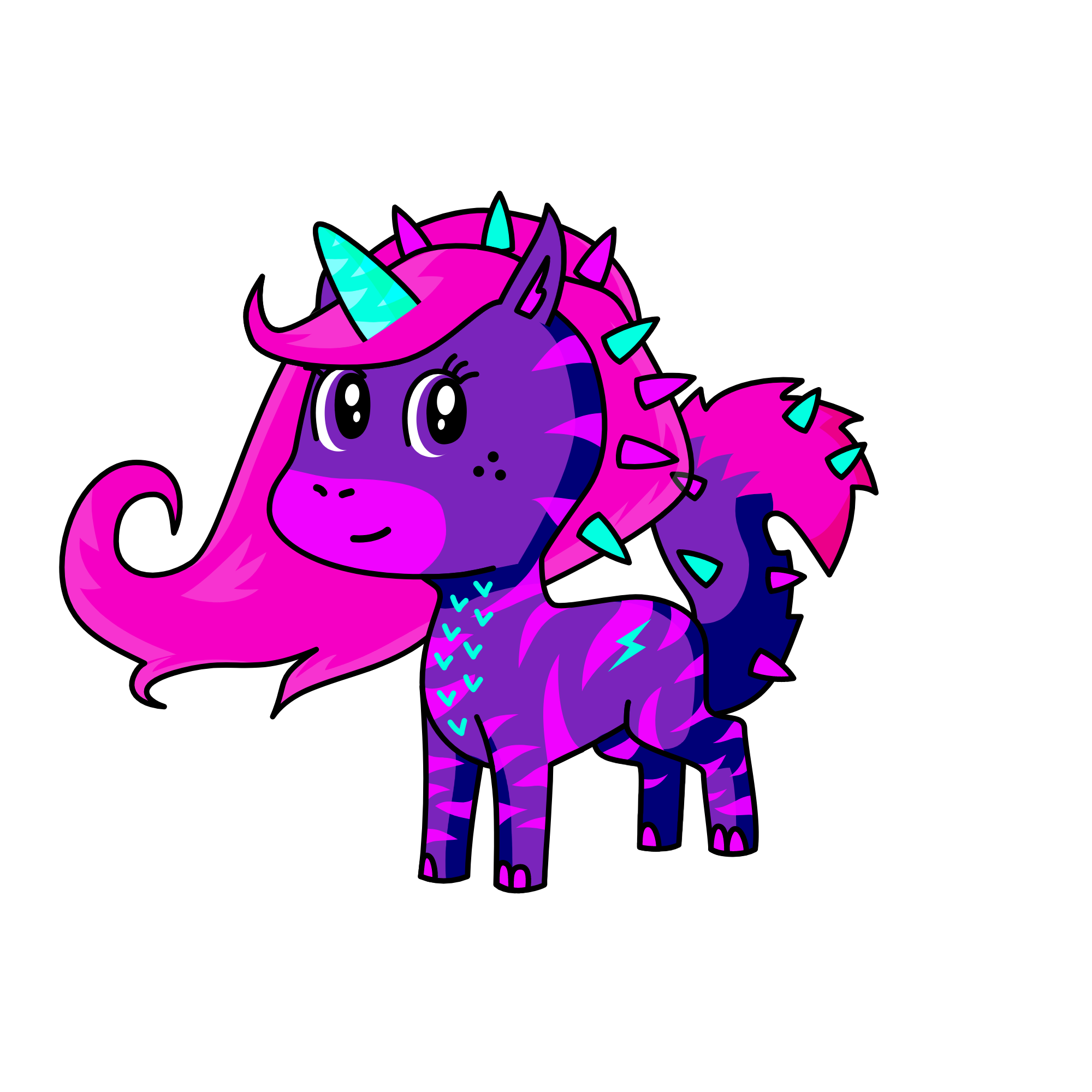 night, the unicorn