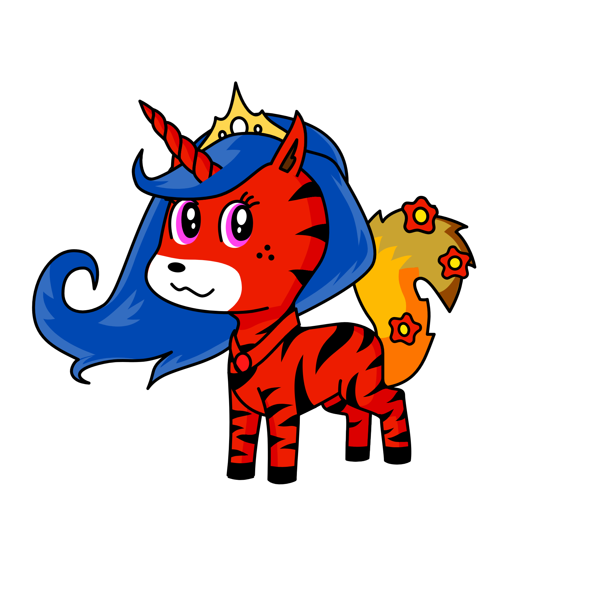 meow, the unicorn
