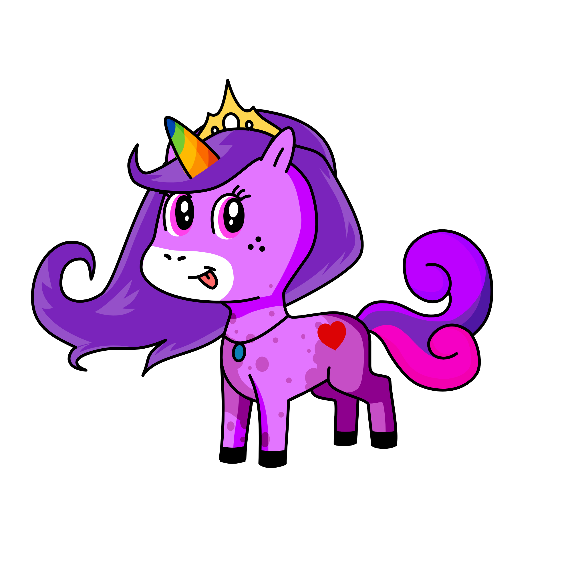Uniforever, the unicorn