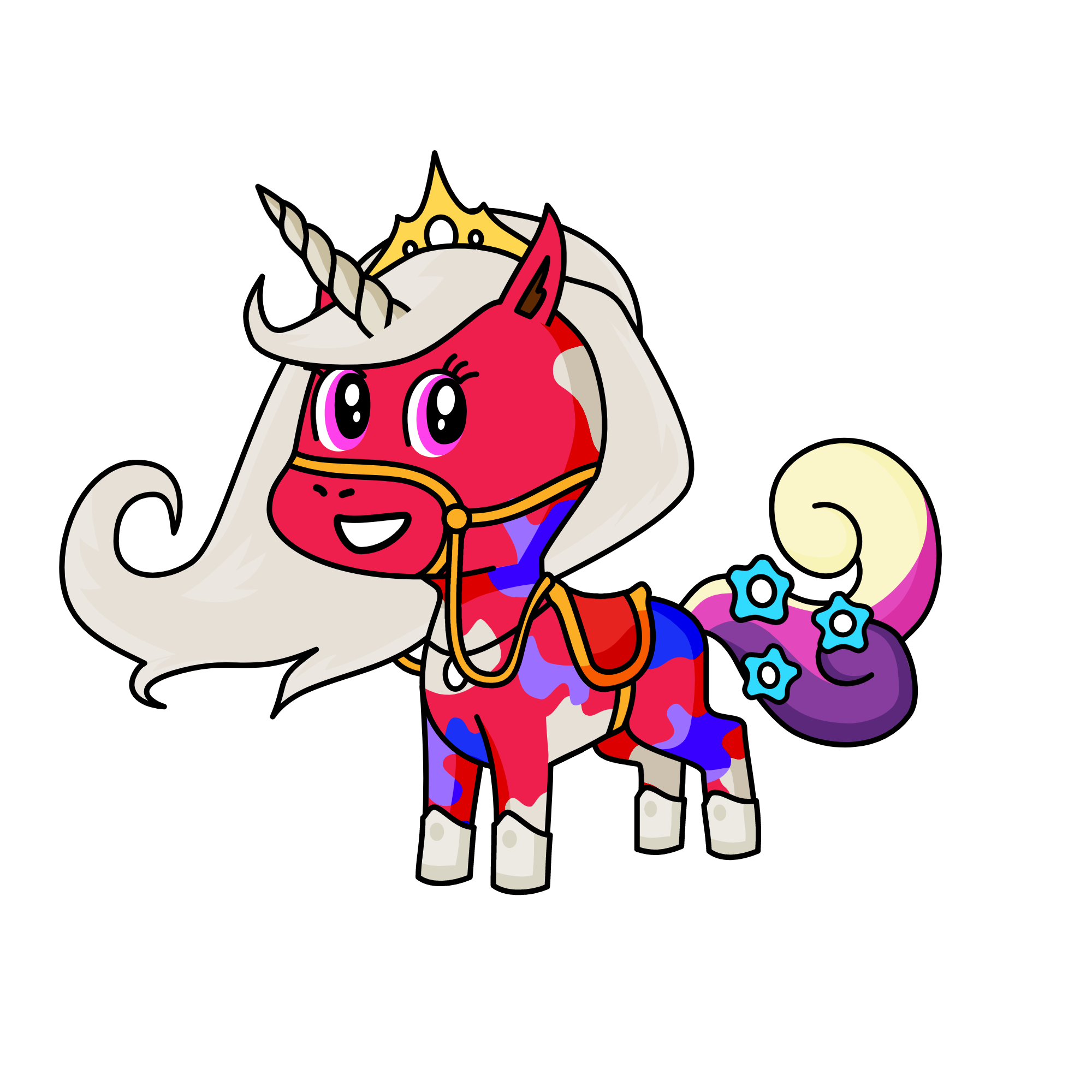 PUPI, the unicorn