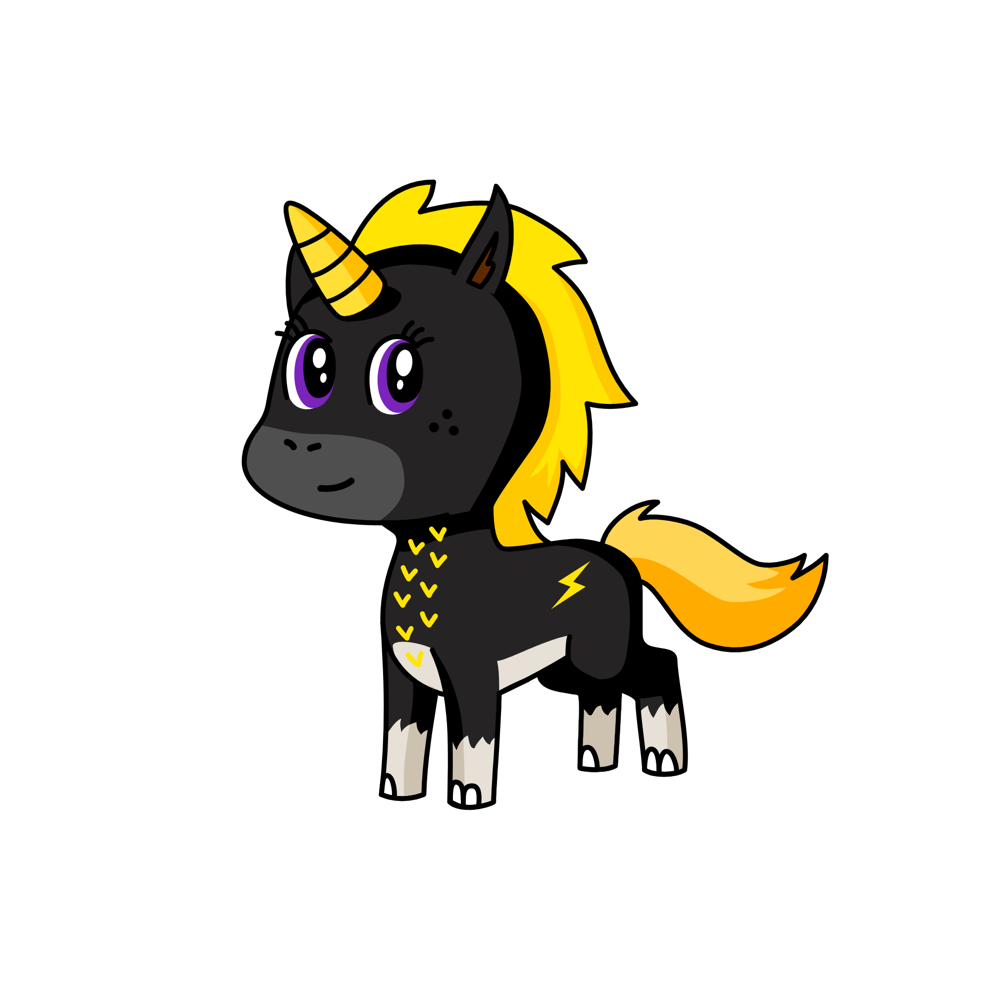 sparkles, the unicorn