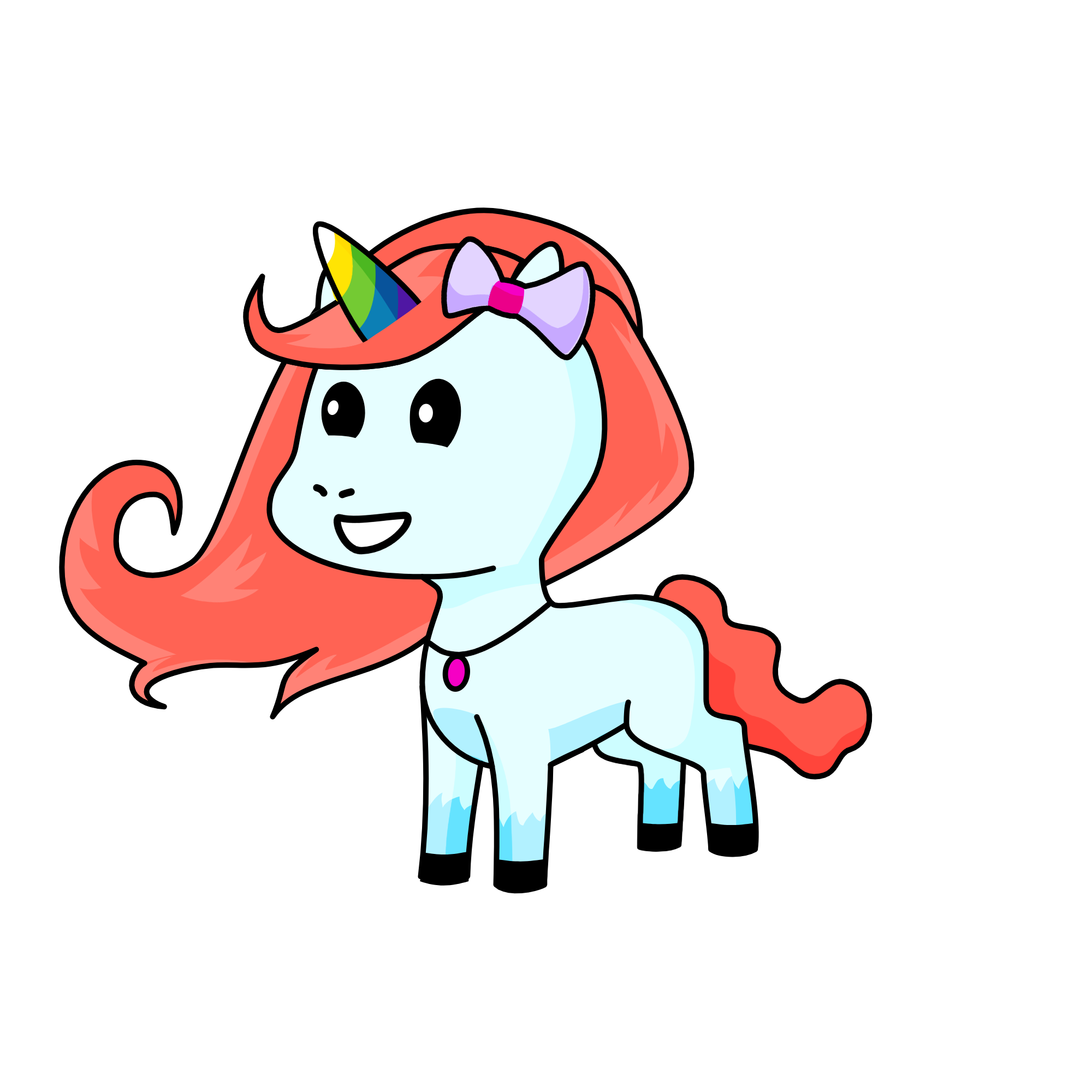 Penelope, the unicorn