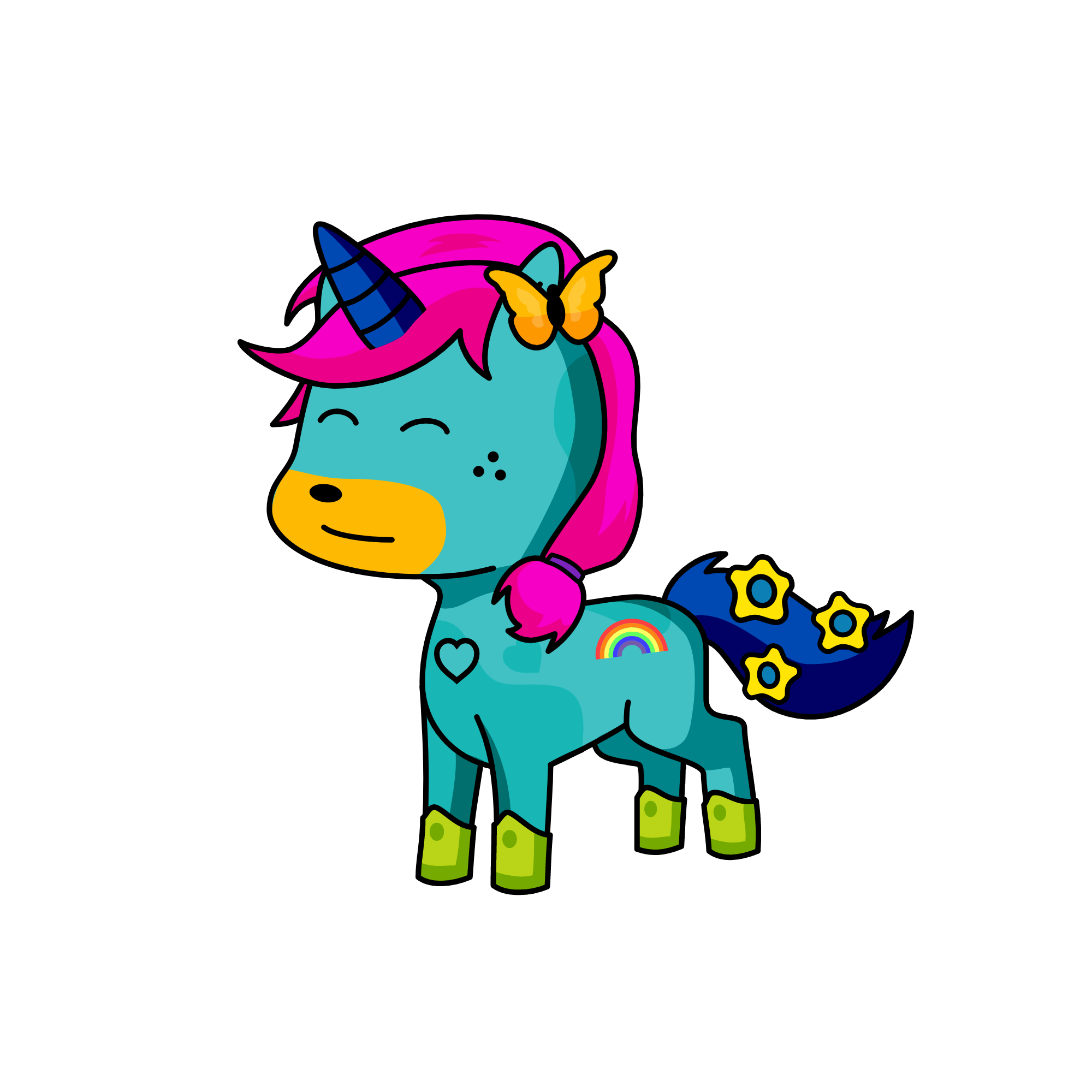 before #8, the unicorn