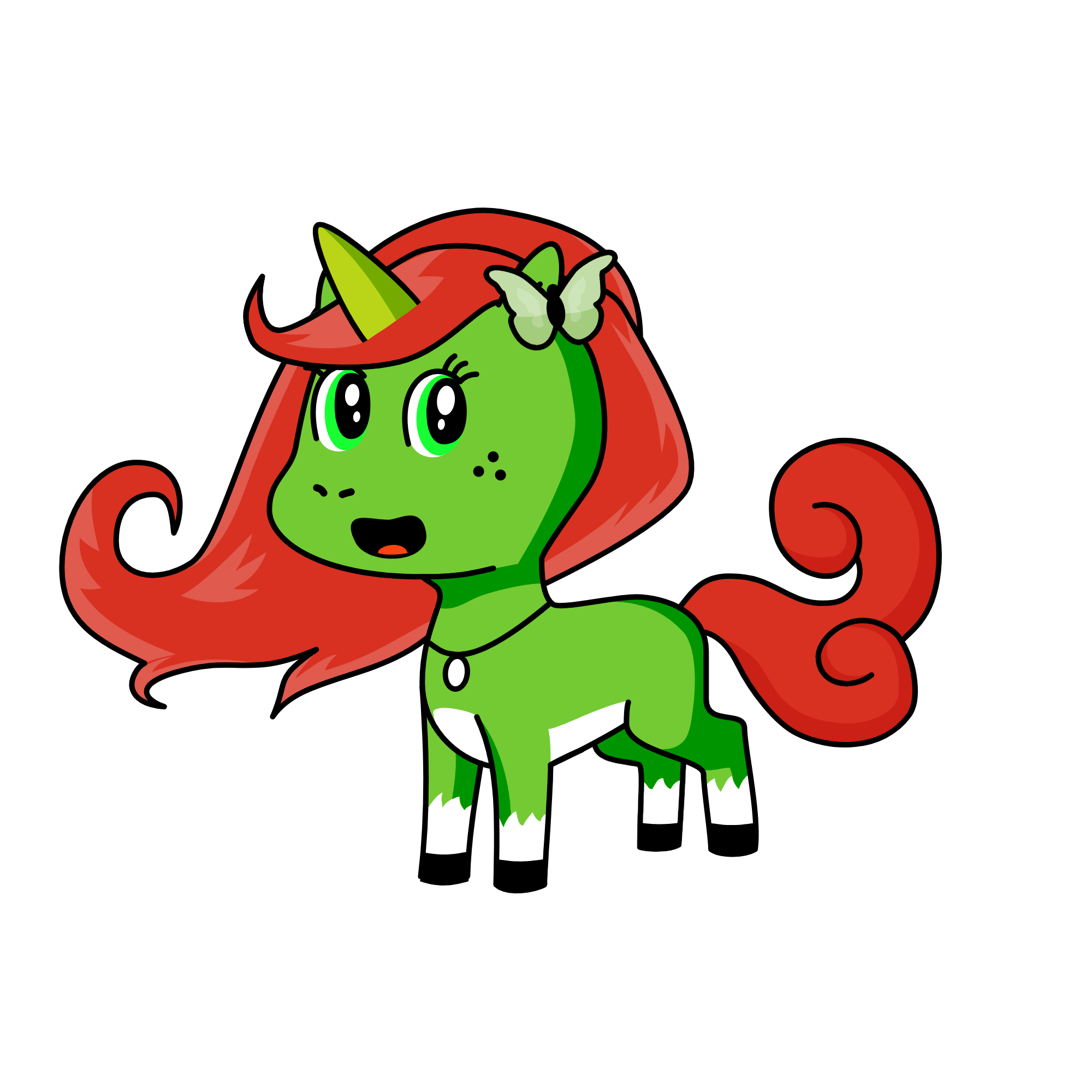 Ivy, the unicorn