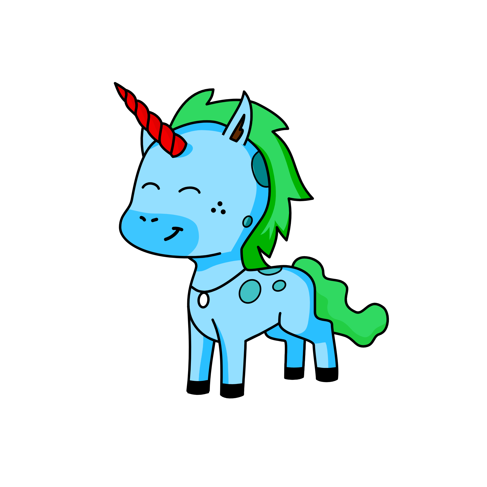 Freddy, the unicorn