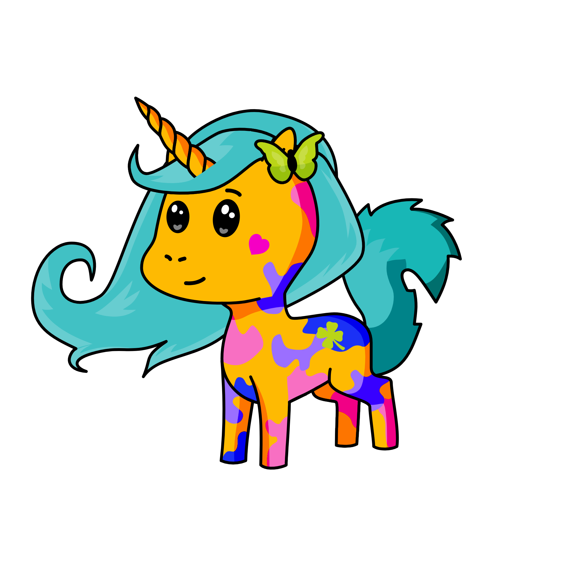 Destiny where my free spirt rides, the unicorn