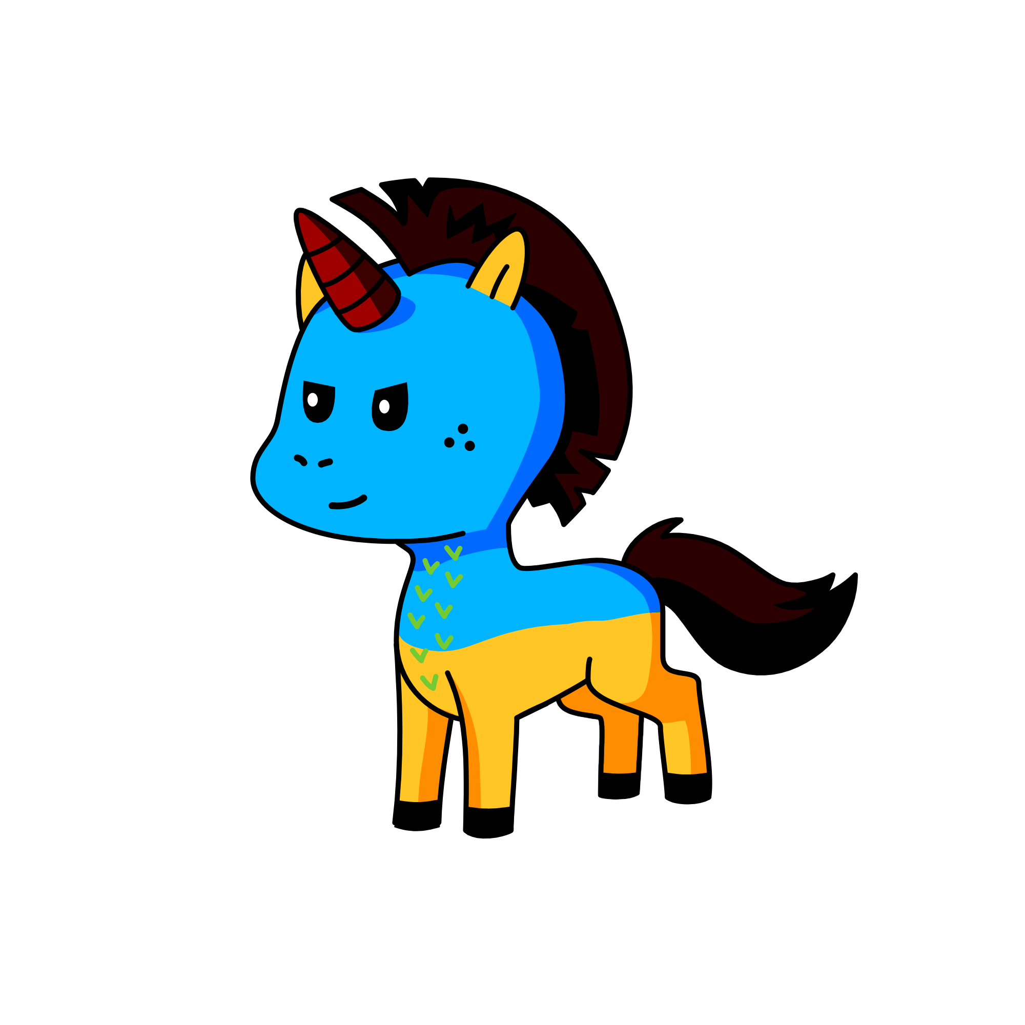 om nama shivia, the unicorn