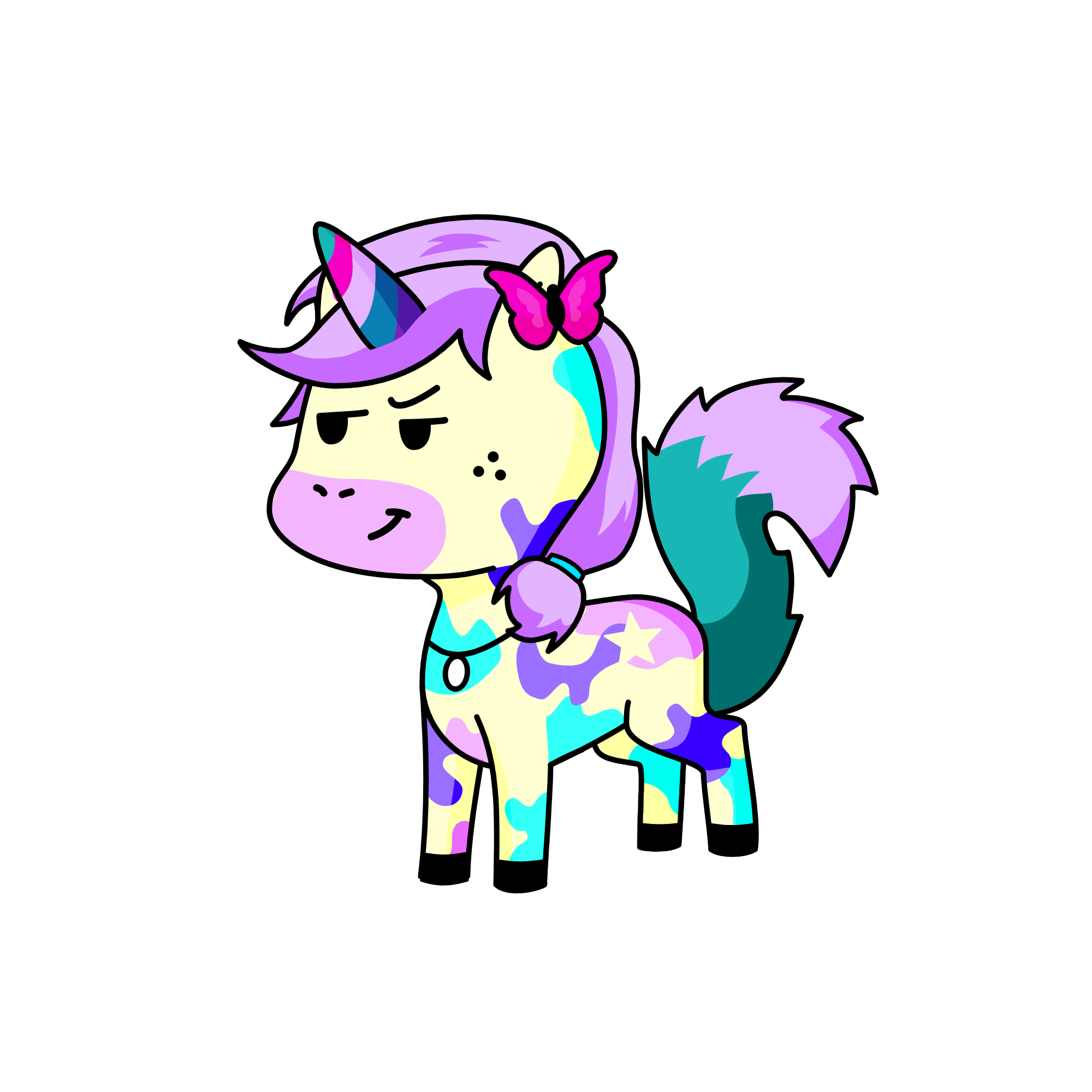 rainicorn, the unicorn