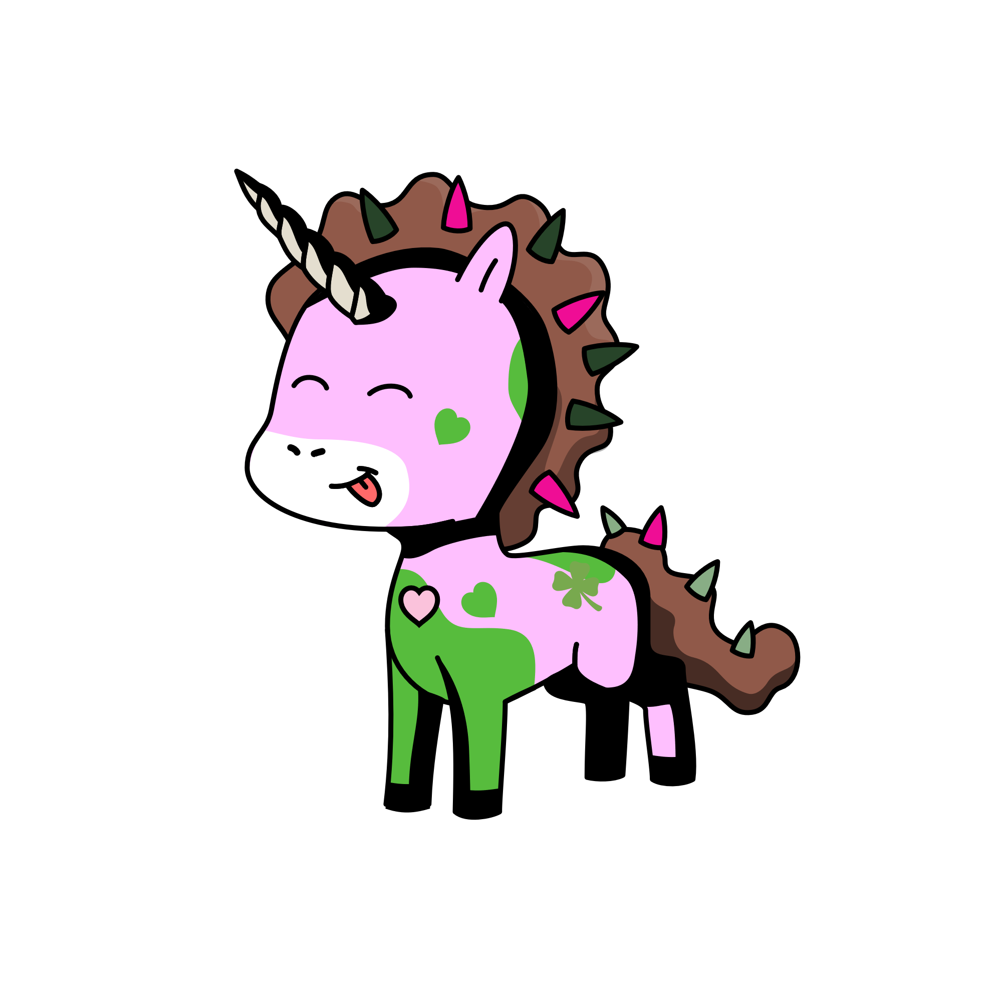 arealea glitter, the unicorn