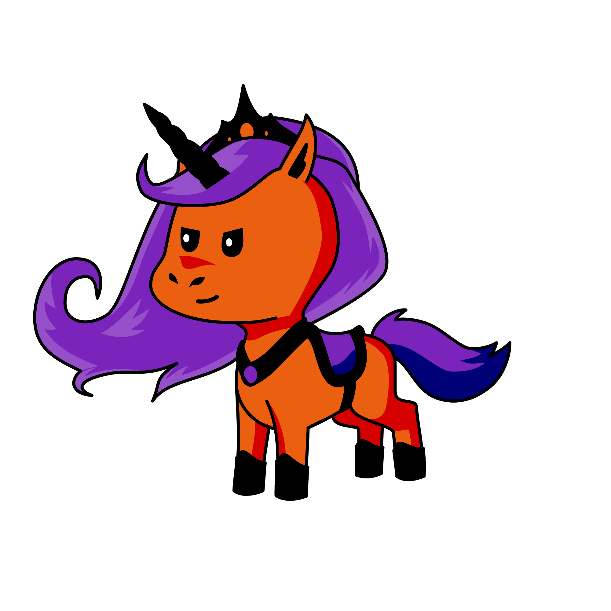 Queen hallow , the unicorn