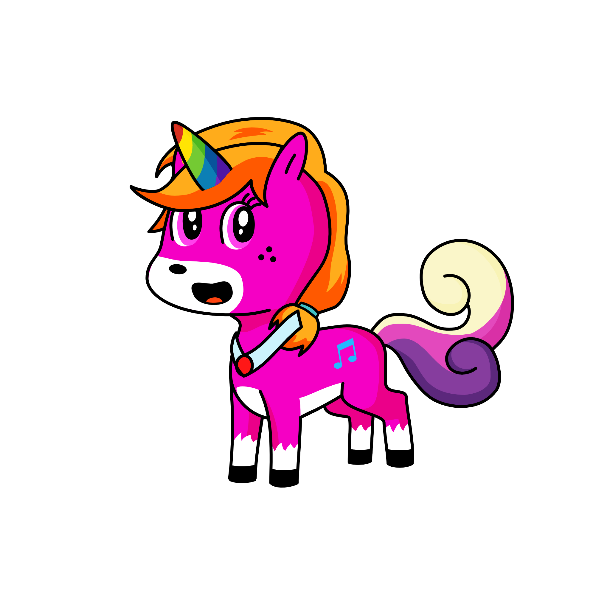 kali, the unicorn