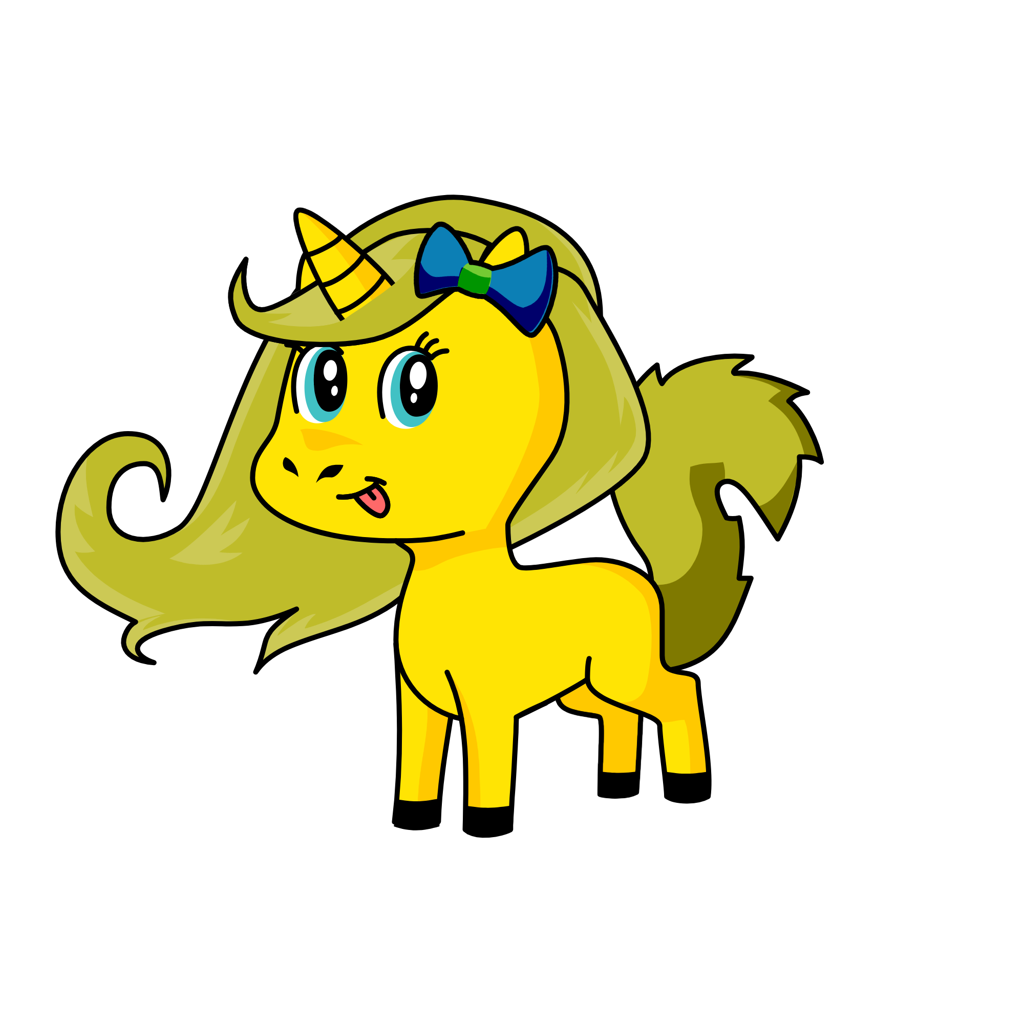 Faith, the unicorn