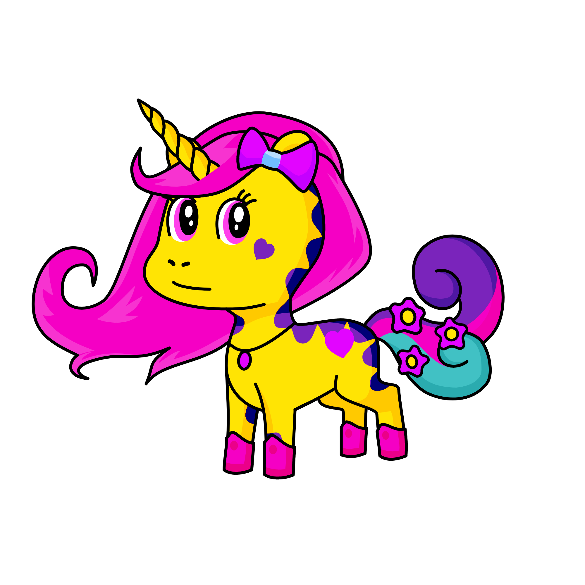 princess, the unicorn