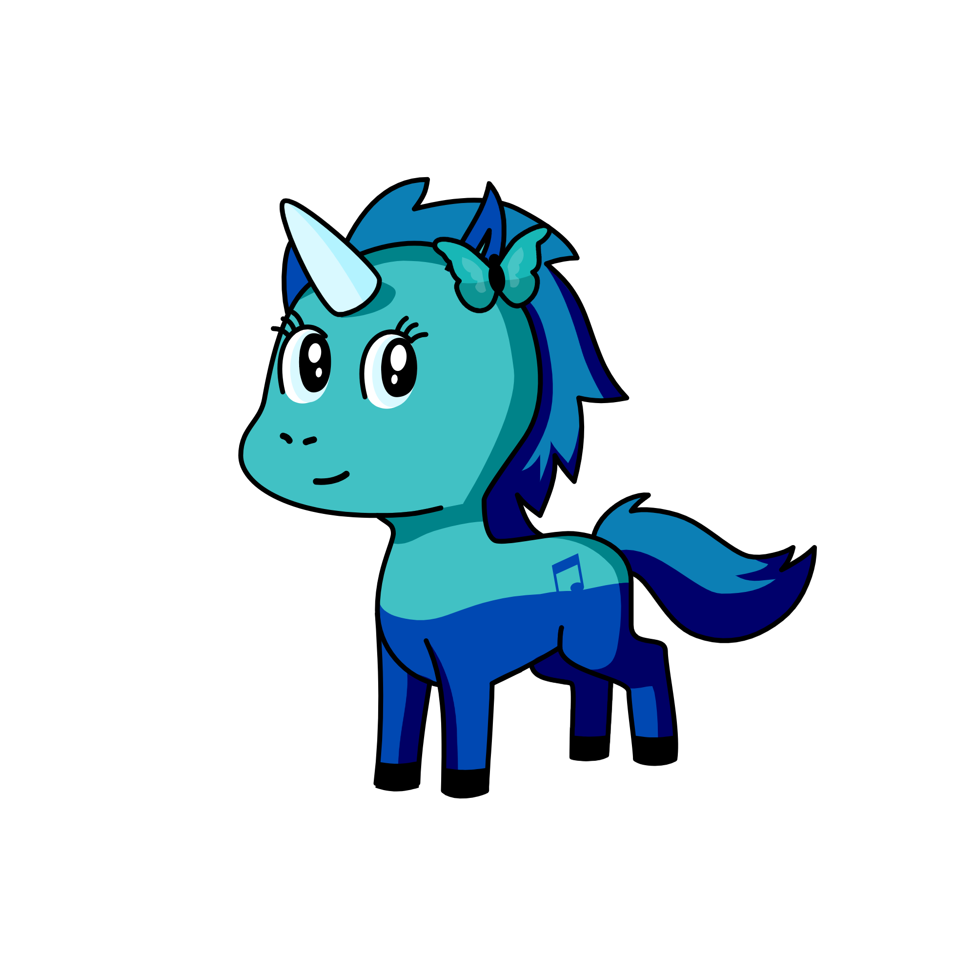 Quisha, the unicorn