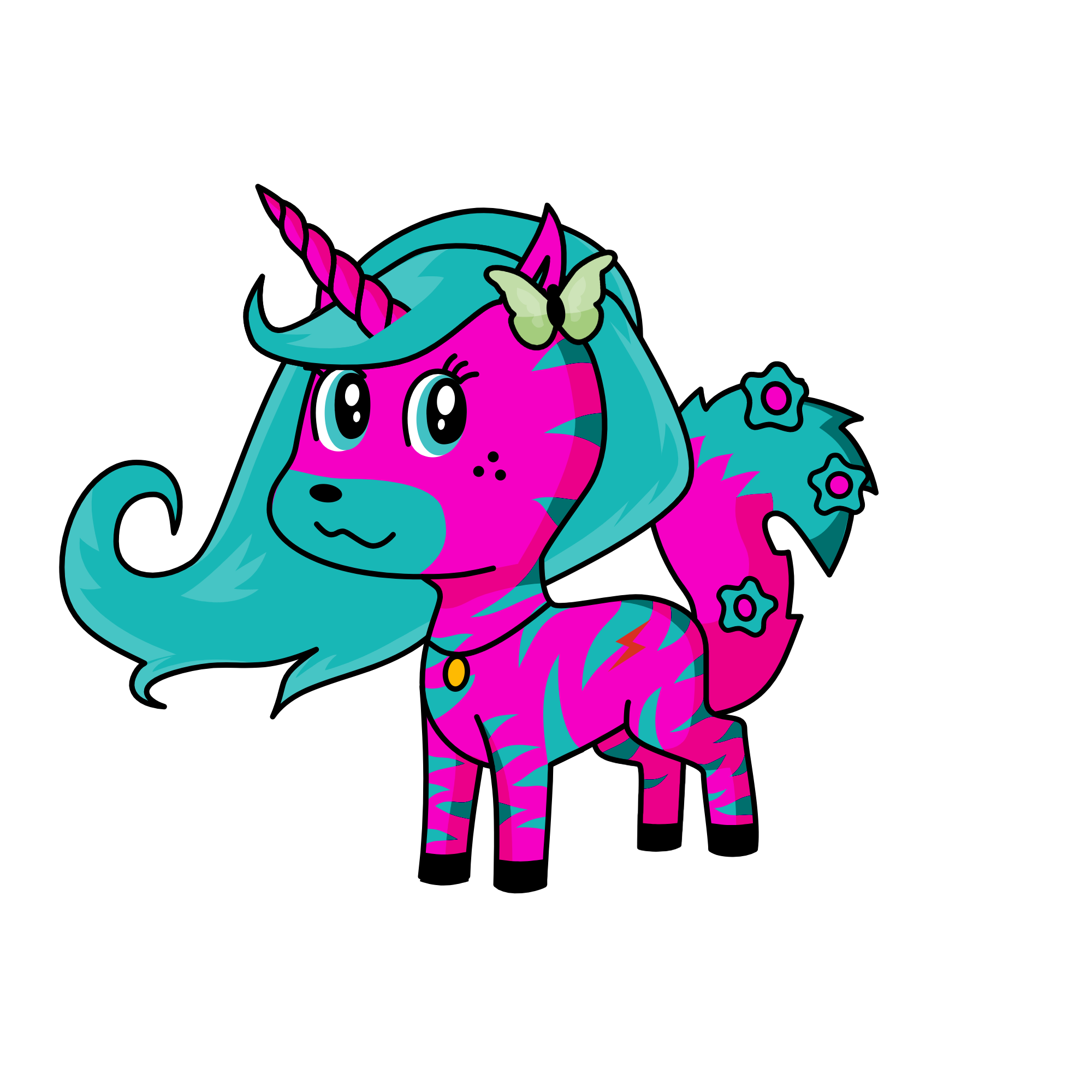 Jaycee, the unicorn
