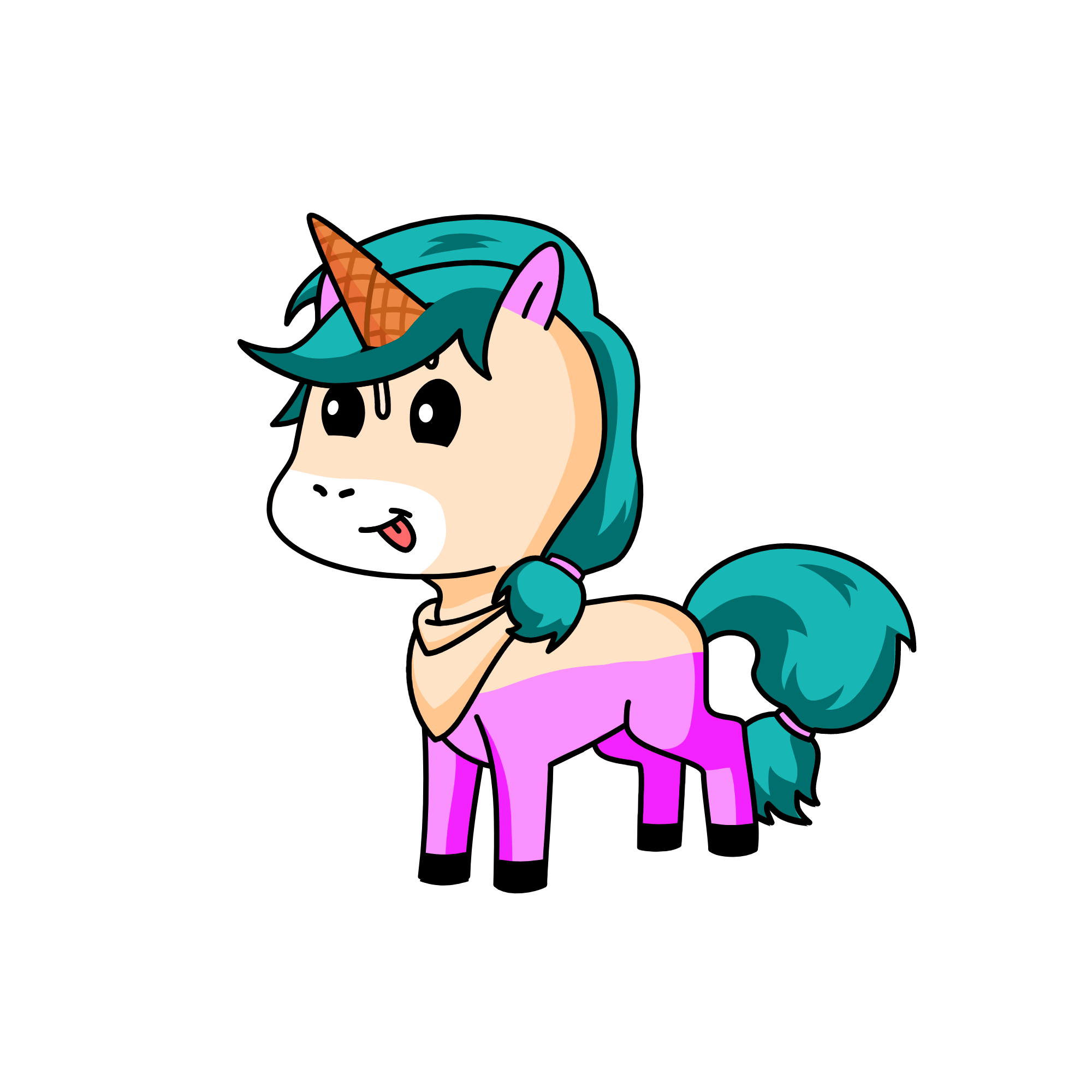 Ice Creamie, the unicorn