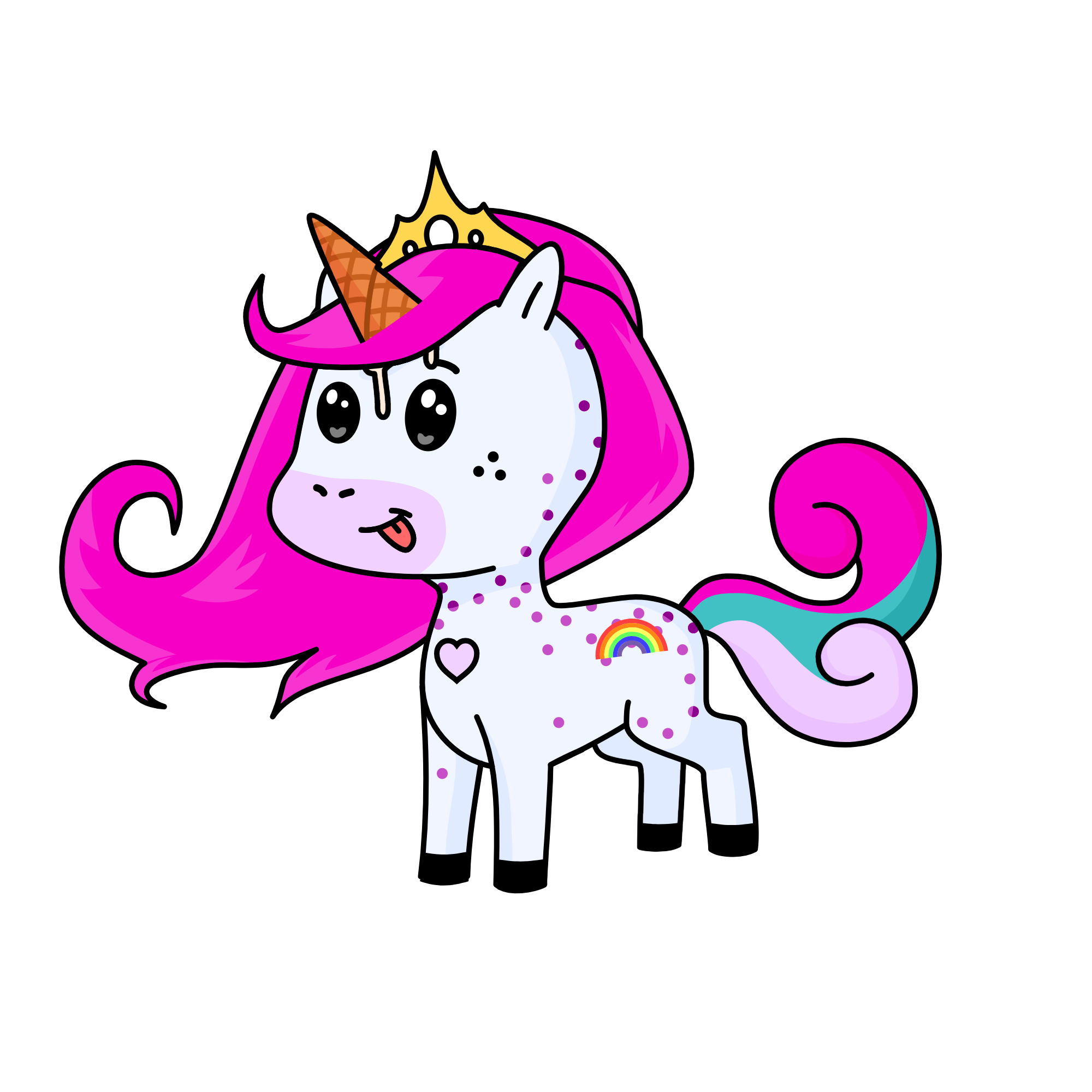 ice creamia , the unicorn