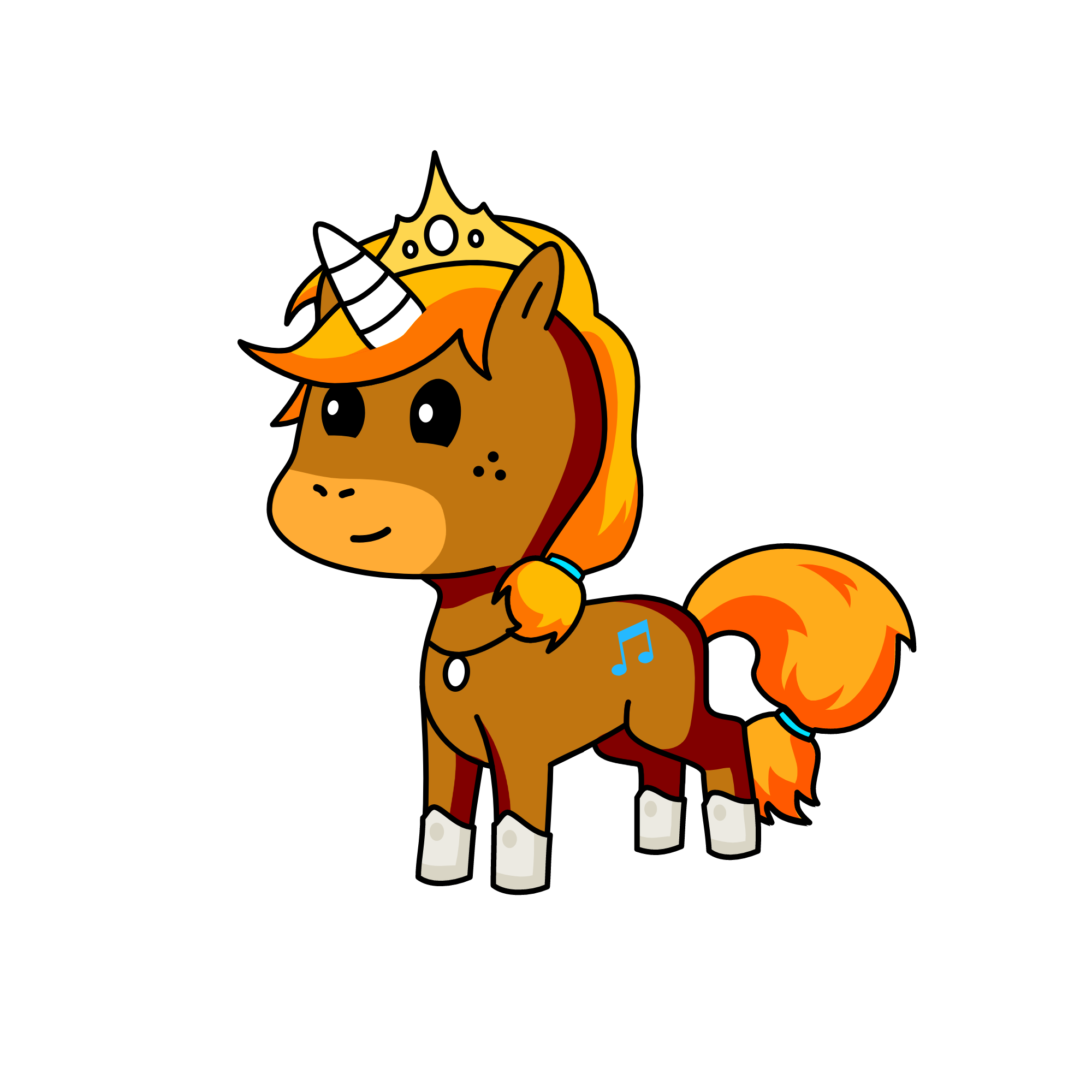 Alice, the unicorn