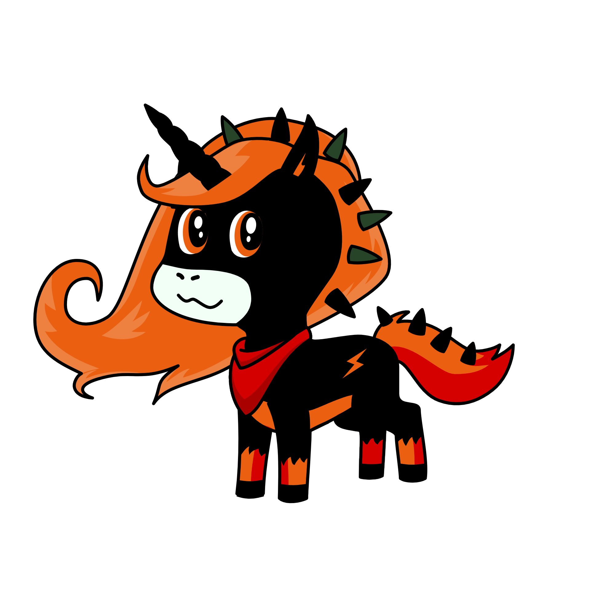 lava lover, the unicorn