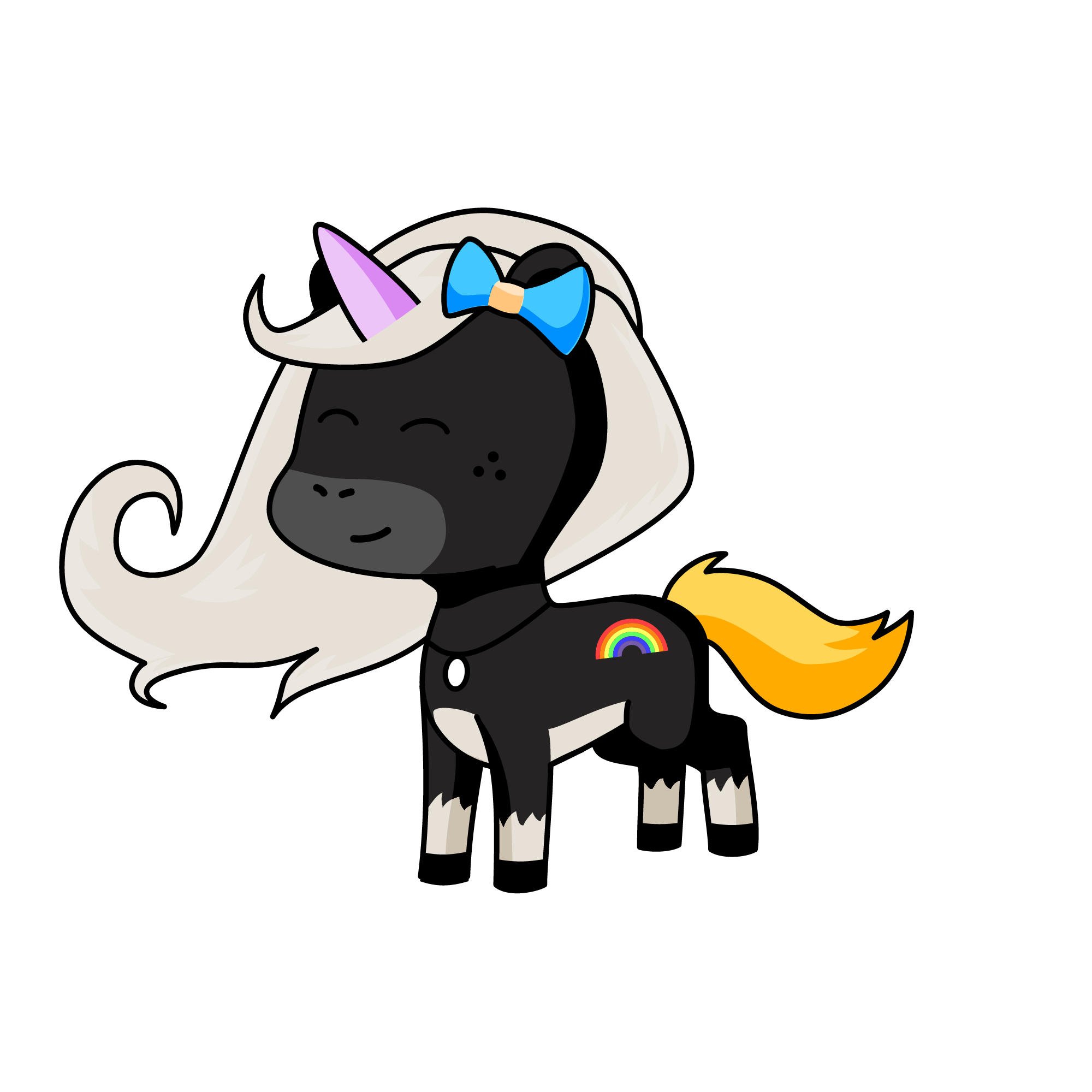 Dark Hourse, the unicorn