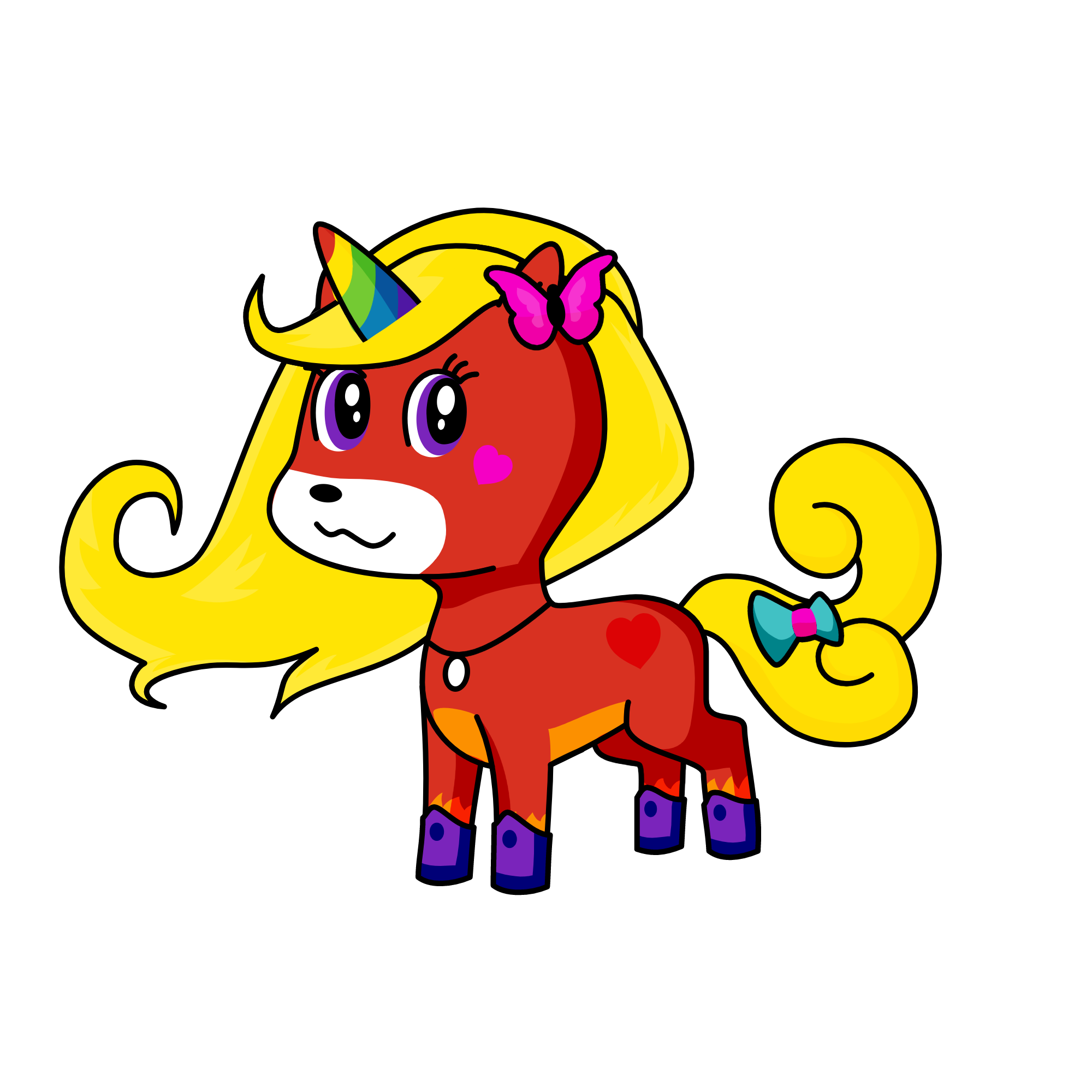 my love, the unicorn