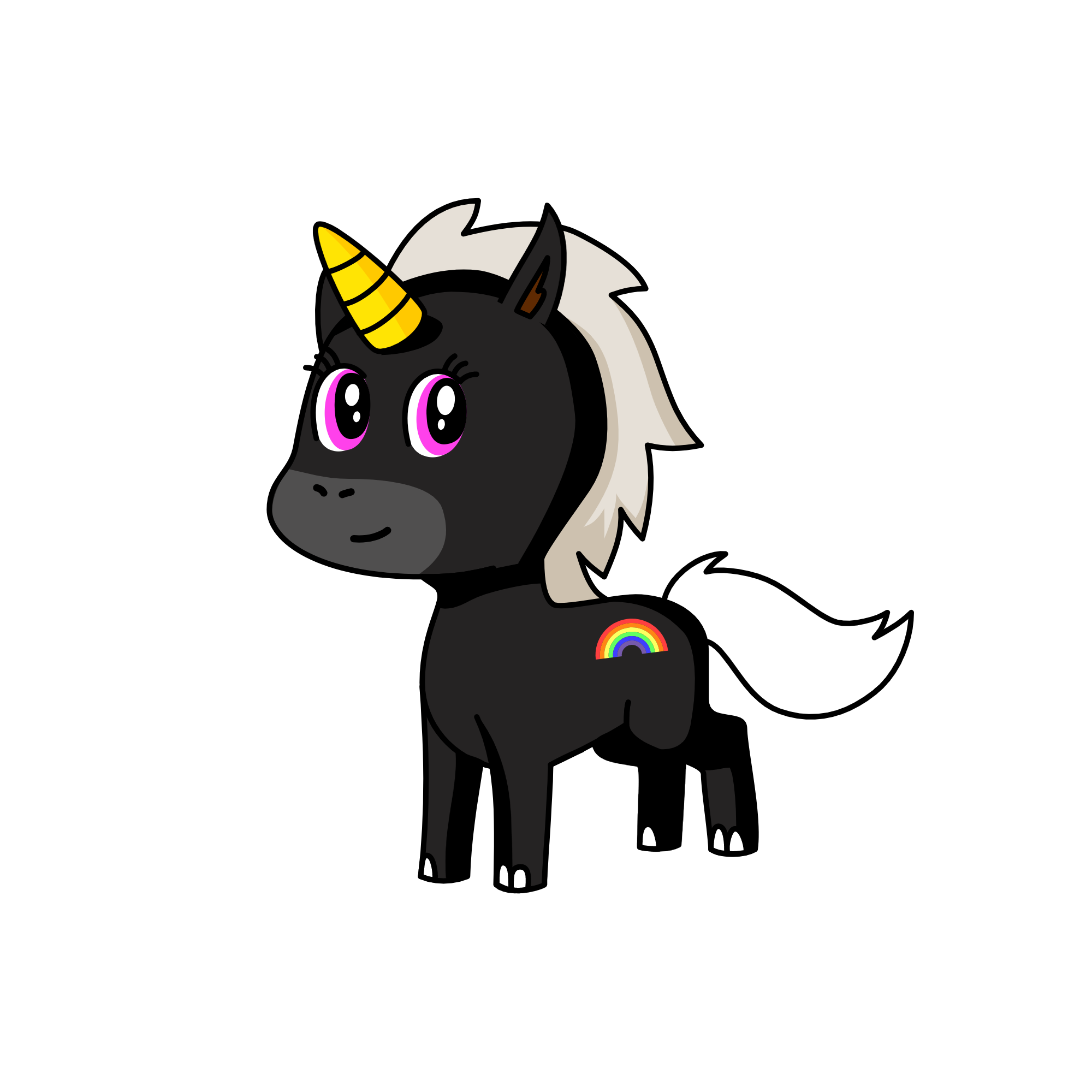 Evacorn, the unicorn