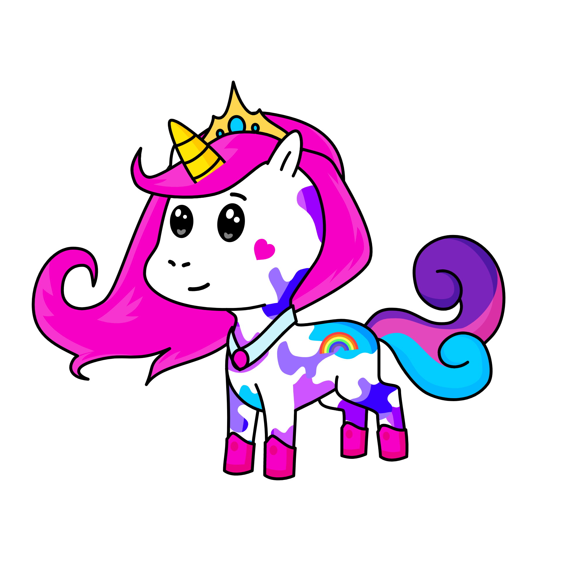 Luna, the unicorn