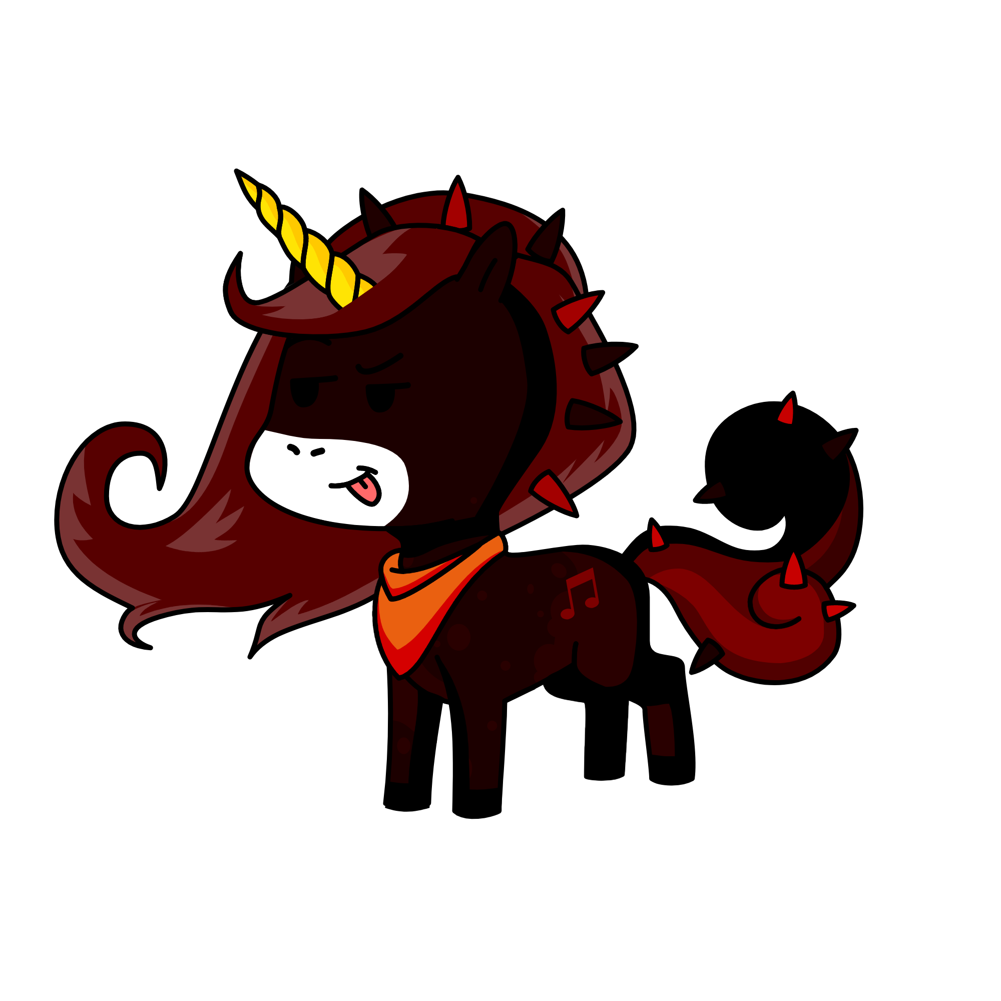 Nightmare, the unicorn